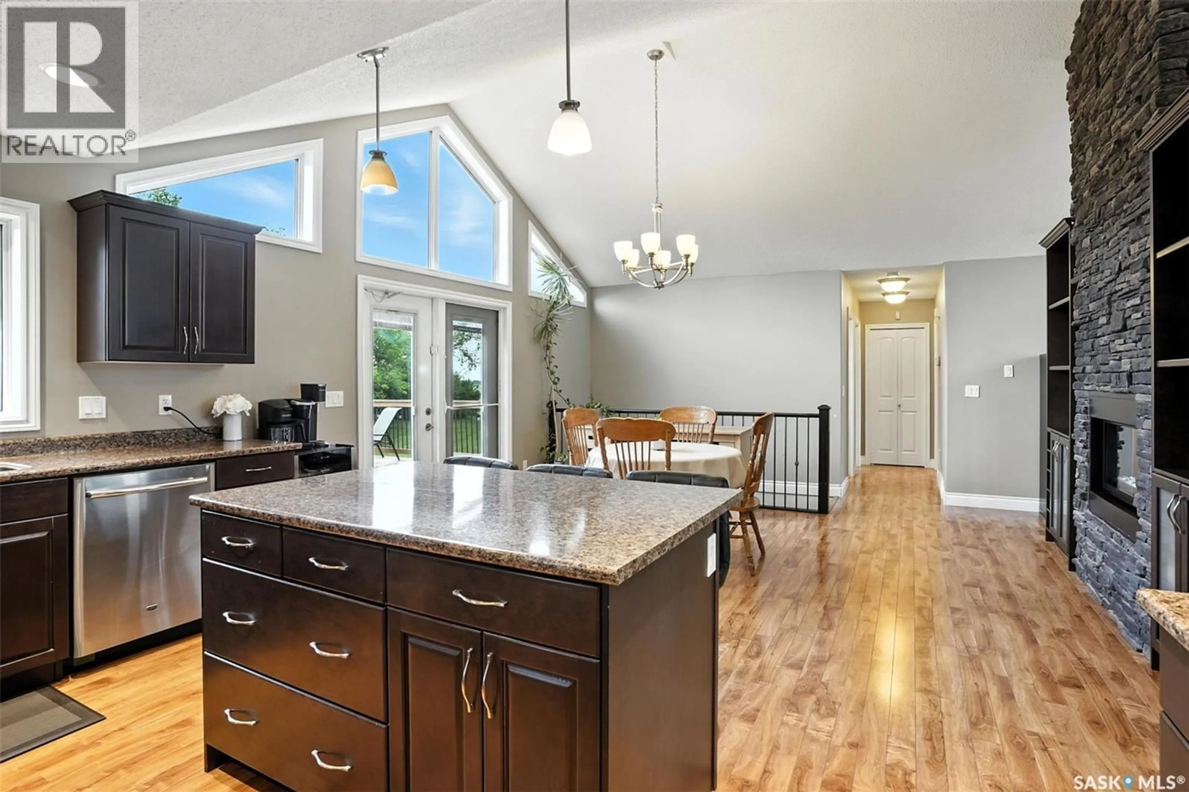 Open concept kitchen, unknown for 537 RAK ROAD, Aberdeen Saskatchewan S0K0A0