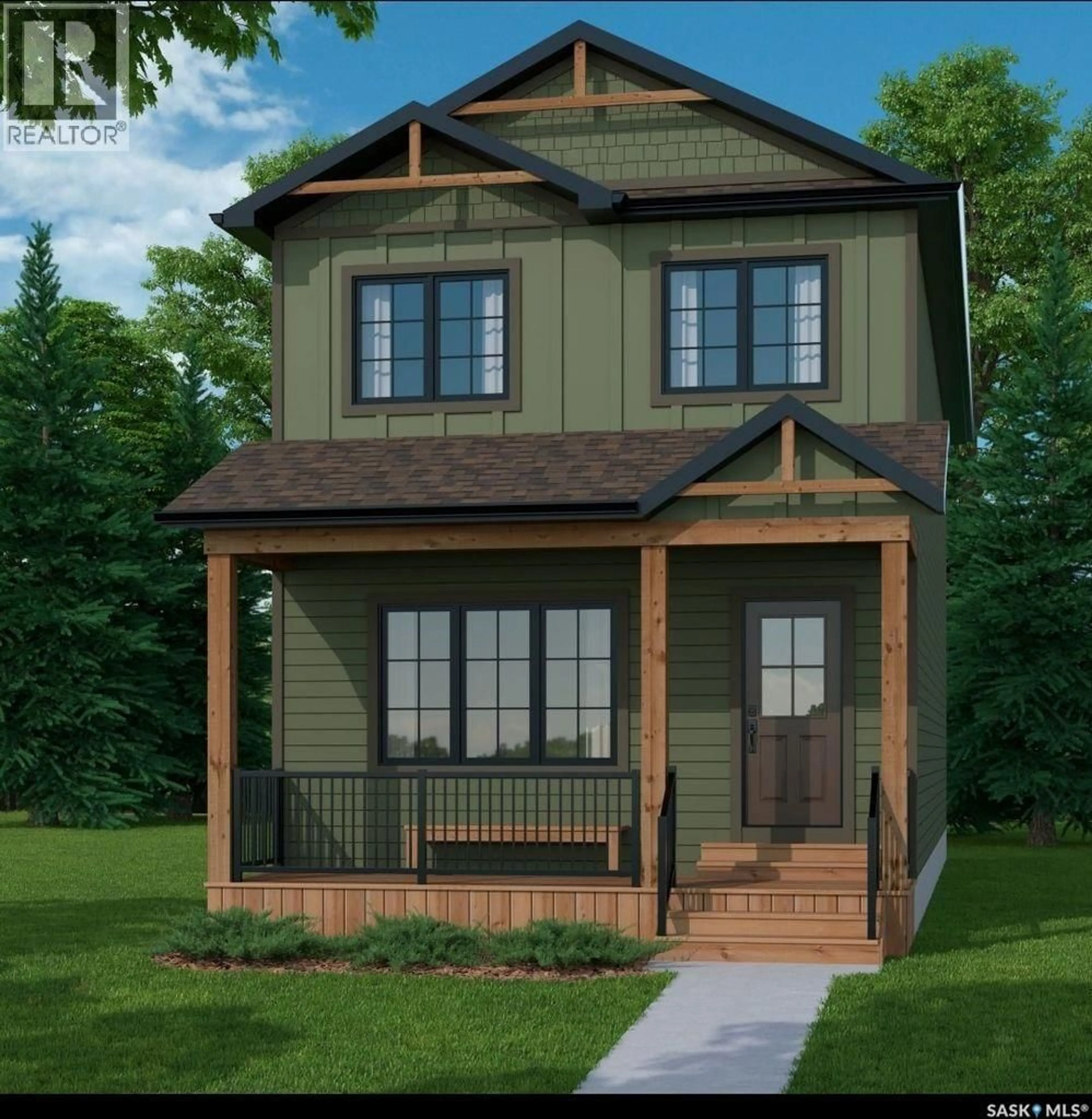 Home with vinyl exterior material, street for 109 BOTTOMLEY AVENUE, Saskatoon Saskatchewan S7N1L1