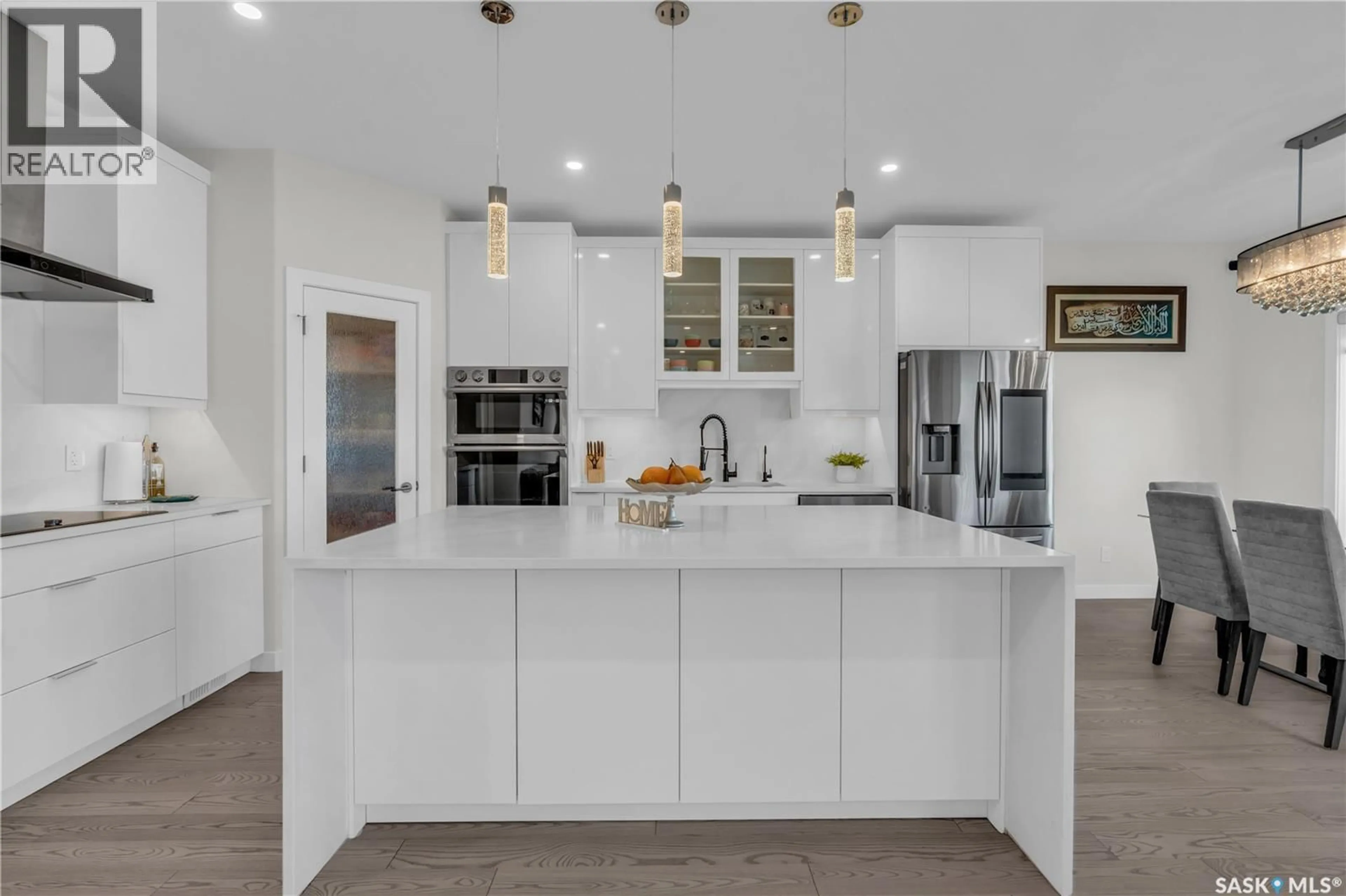 Open concept kitchen, ceramic/tile floor for 4151 FIELDSTONE WAY, Regina Saskatchewan S4V3V3