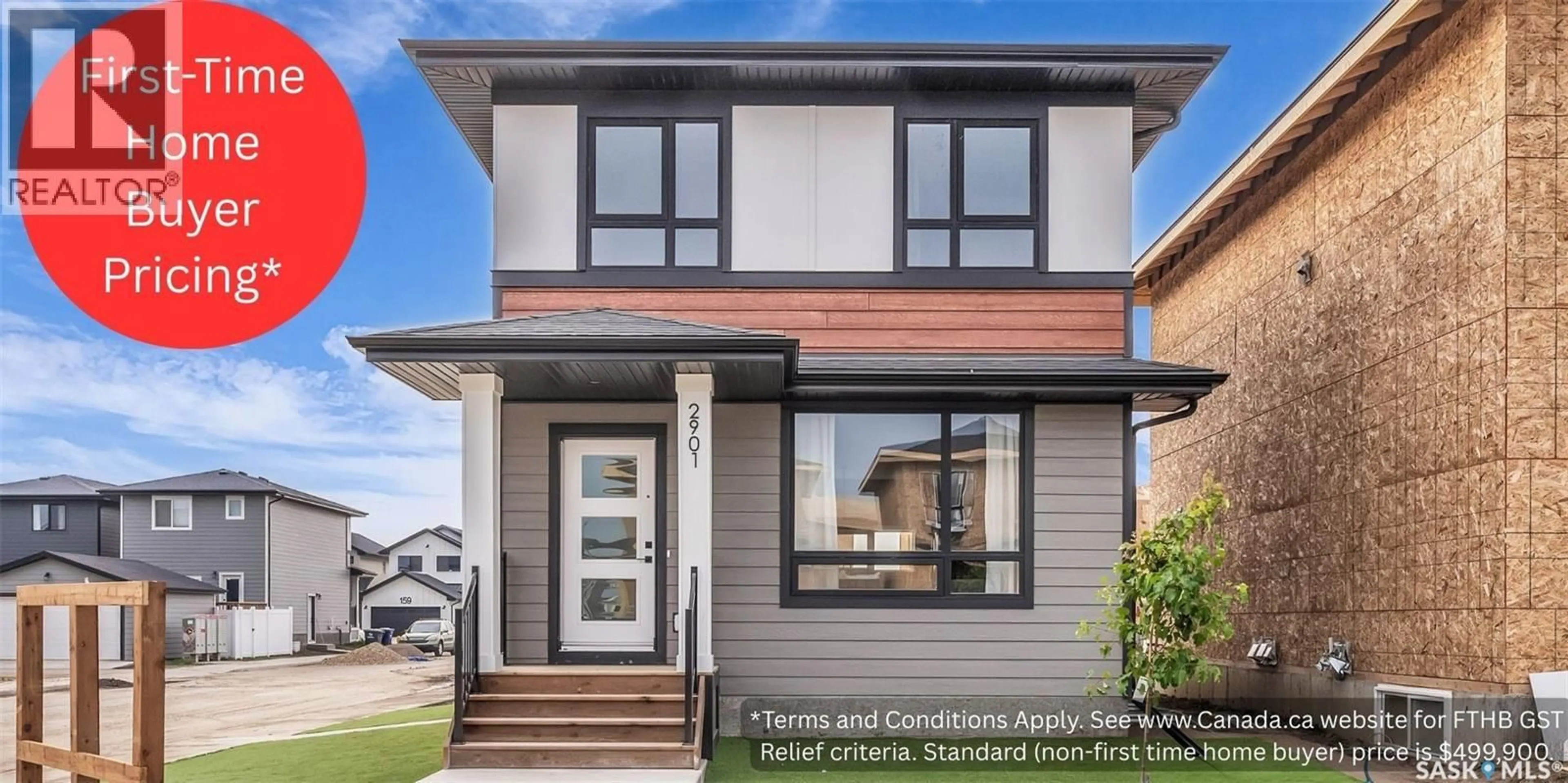 Home with vinyl exterior material, street for 2941 ROSEWOOD DRIVE, Saskatoon Saskatchewan S7V0G5