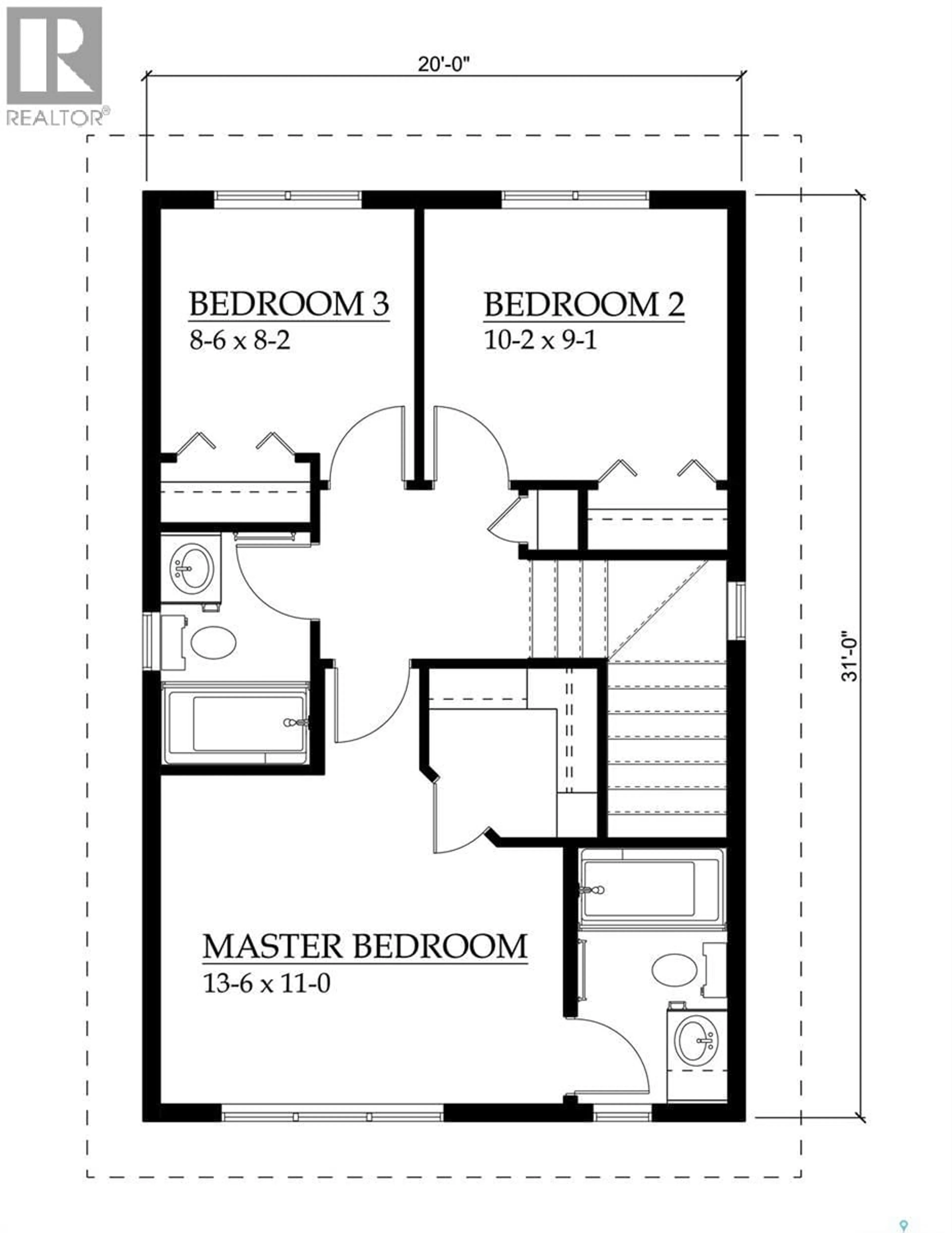 Floor plan for 414 ELDORADO STREET, Warman Saskatchewan S0K4S0