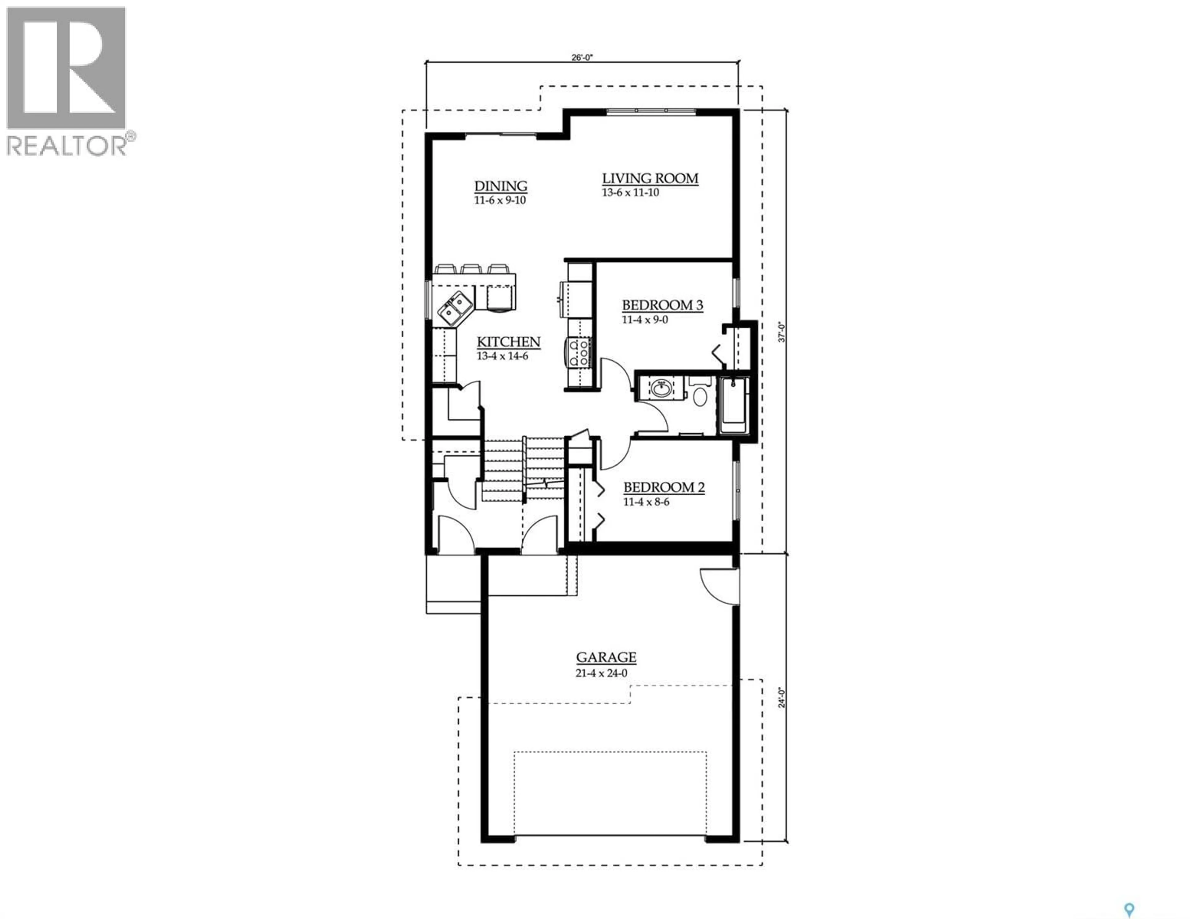 Floor plan for 233 FROESE CRESCENT, Warman Saskatchewan S0K4S0