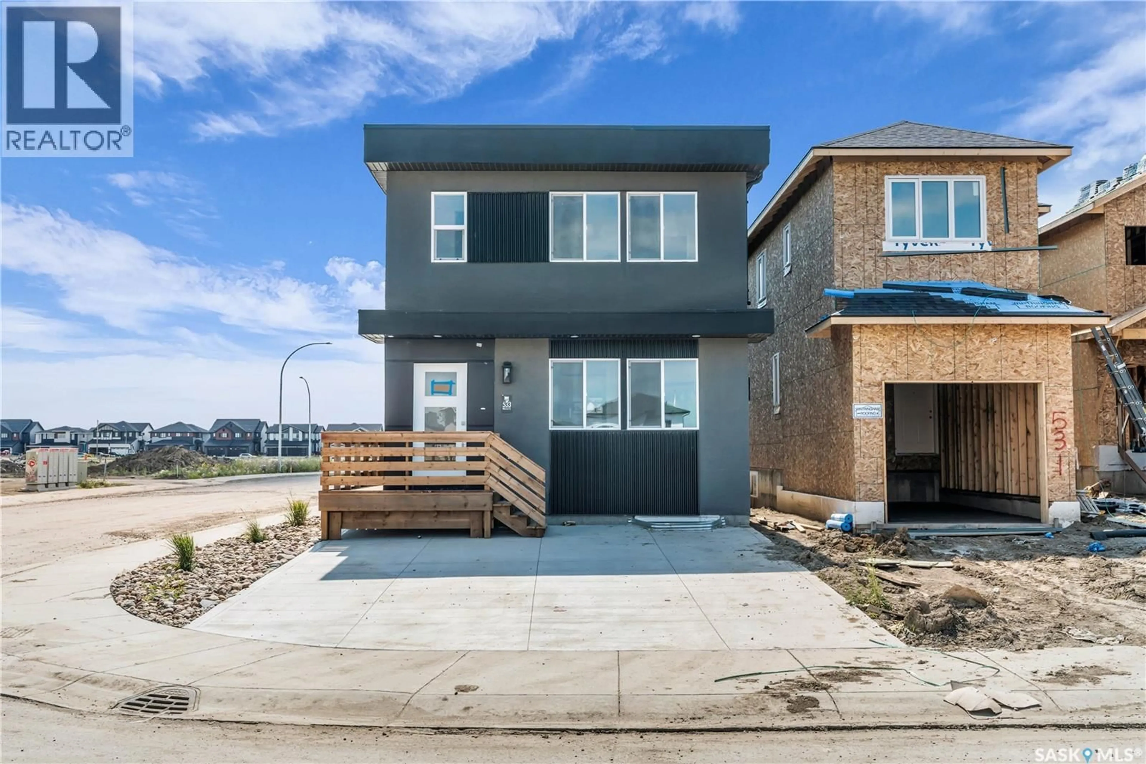 Home with brick exterior material, street for 533 SHARMA CRESCENT, Saskatoon Saskatchewan S7W1K5