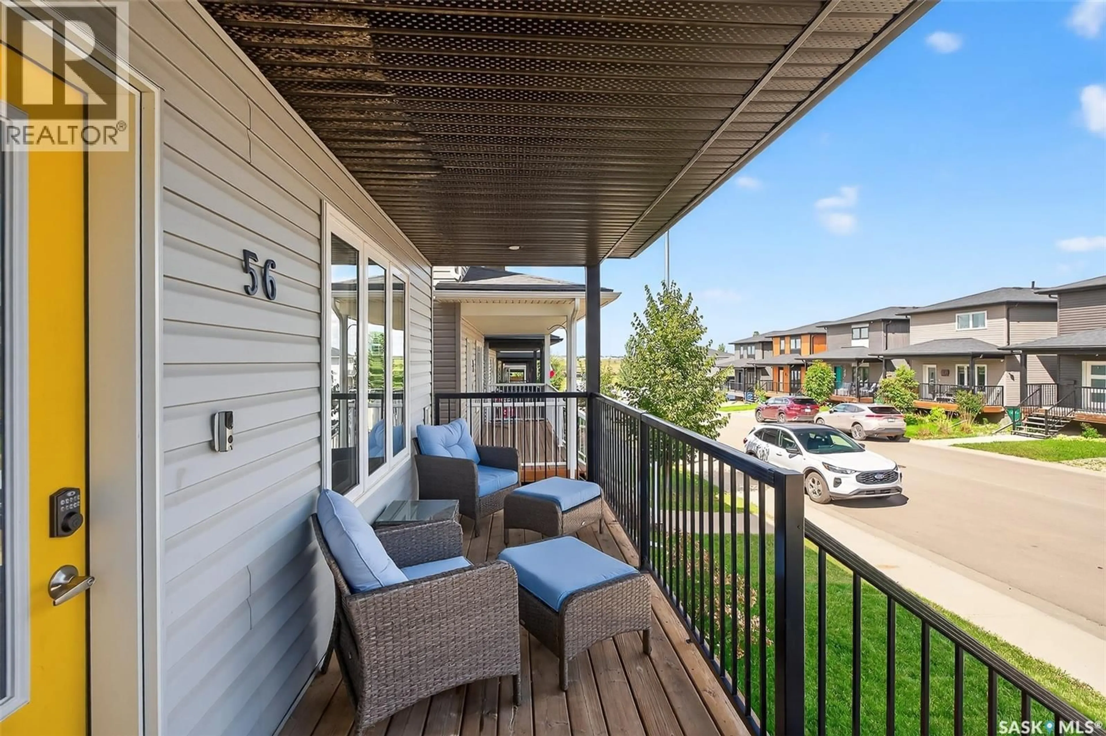 Patio, street for 56 BRIGHAM ROAD, Moose Jaw Saskatchewan S6K0A7