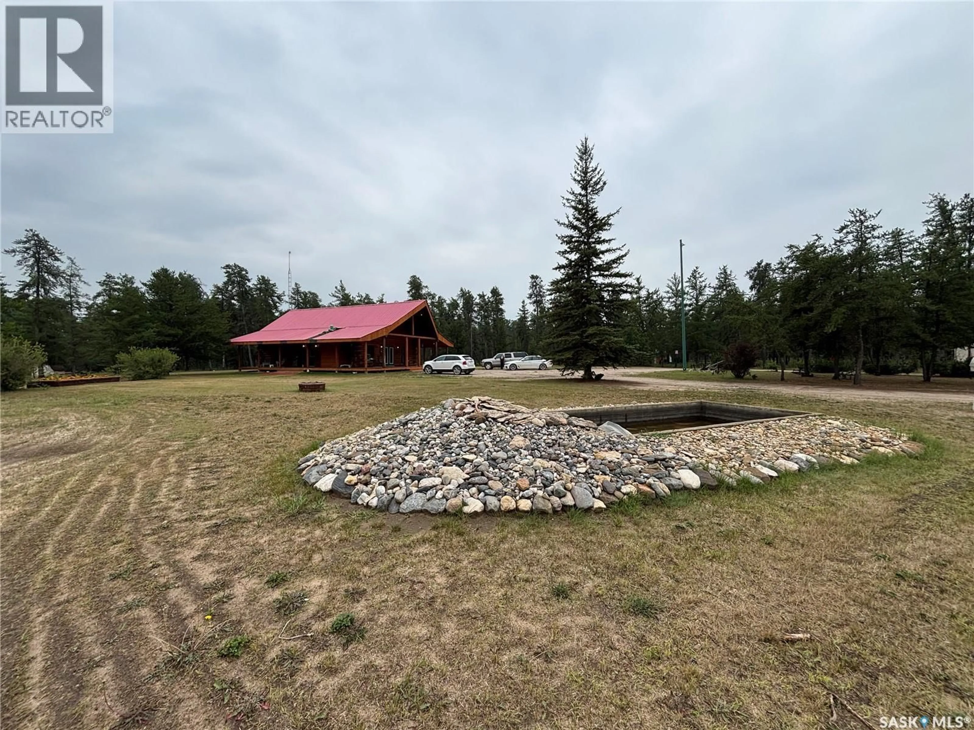 A pic from outside/outdoor area/front of a property/back of a property/a pic from drone, mountain view for BERGEN ACREAGE, Torch River Rm No. 488 Saskatchewan S0E1E0