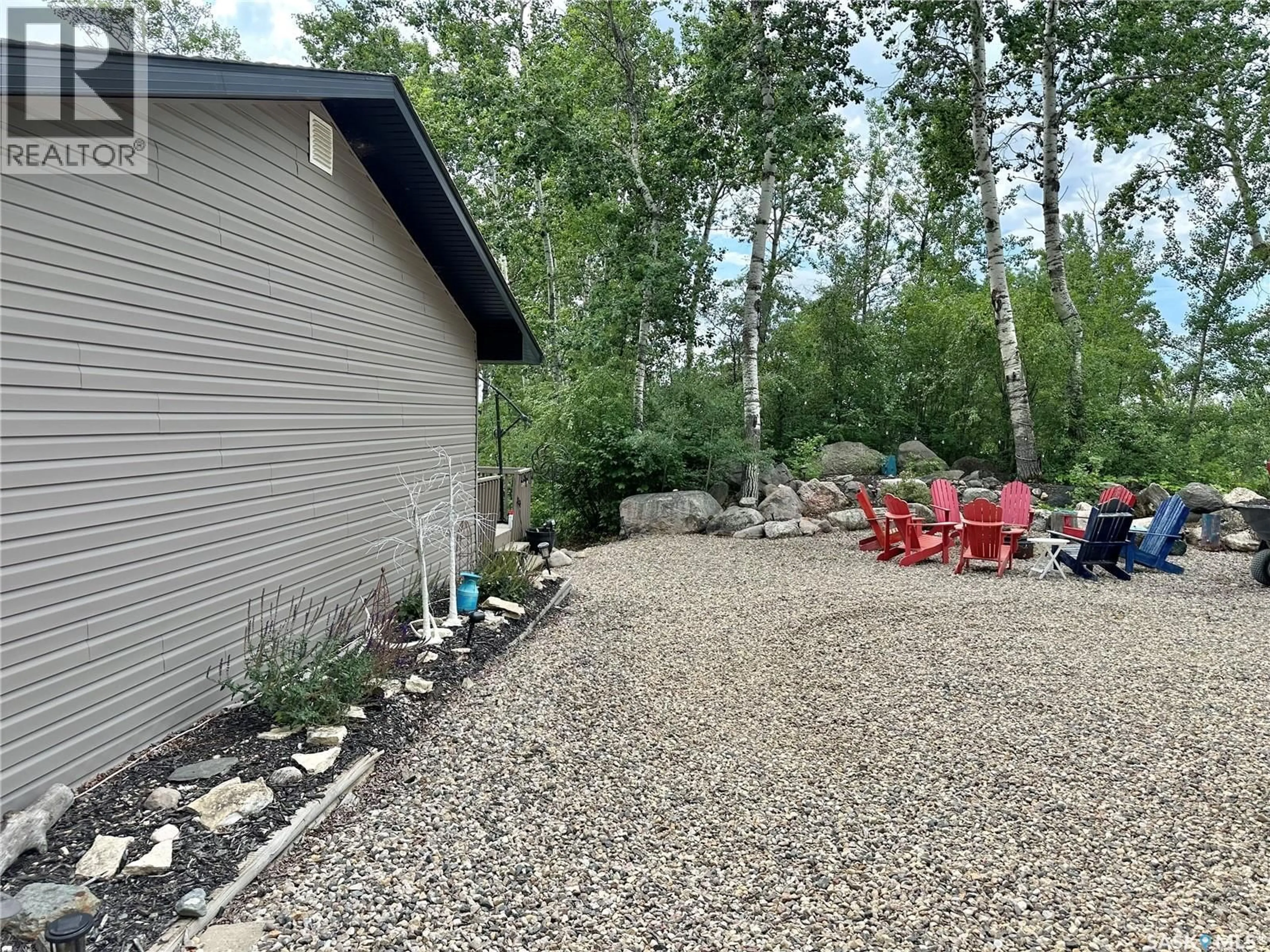 A pic from outside/outdoor area/front of a property/back of a property/a pic from drone, unknown for 100 MISTY BAY DRIVE, Big Shell Saskatchewan S0J2G0