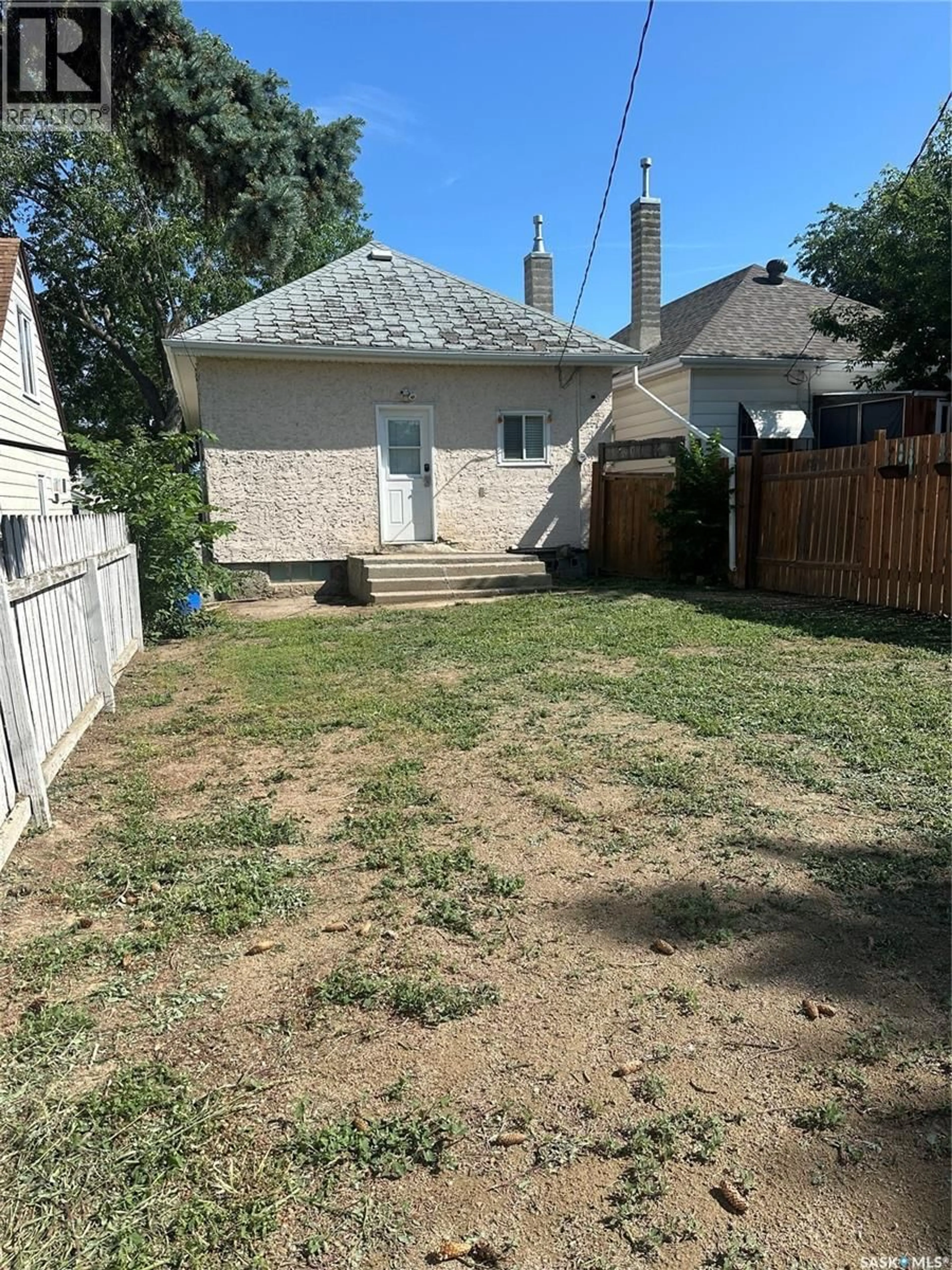 A pic from outside/outdoor area/front of a property/back of a property/a pic from drone, street for 151 COTEAU STREET, Moose Jaw Saskatchewan S6H5C4