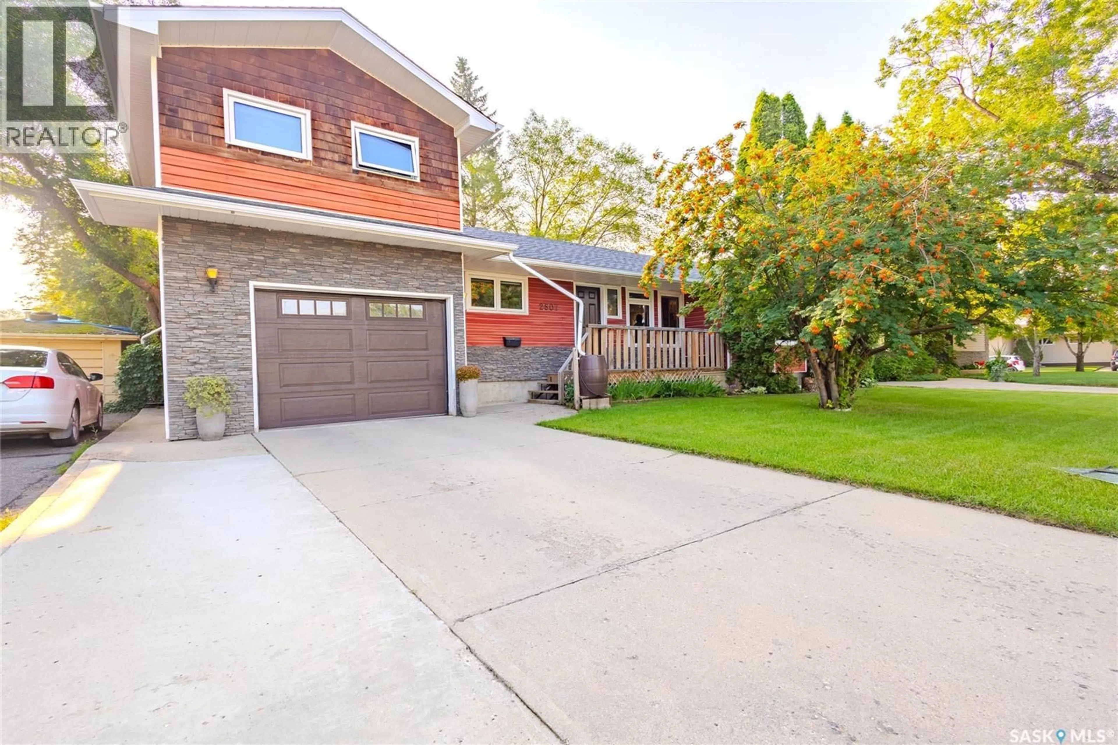 Home with brick exterior material, street for 2807 CLARENCE AVENUE, Saskatoon Saskatchewan S7J1M7