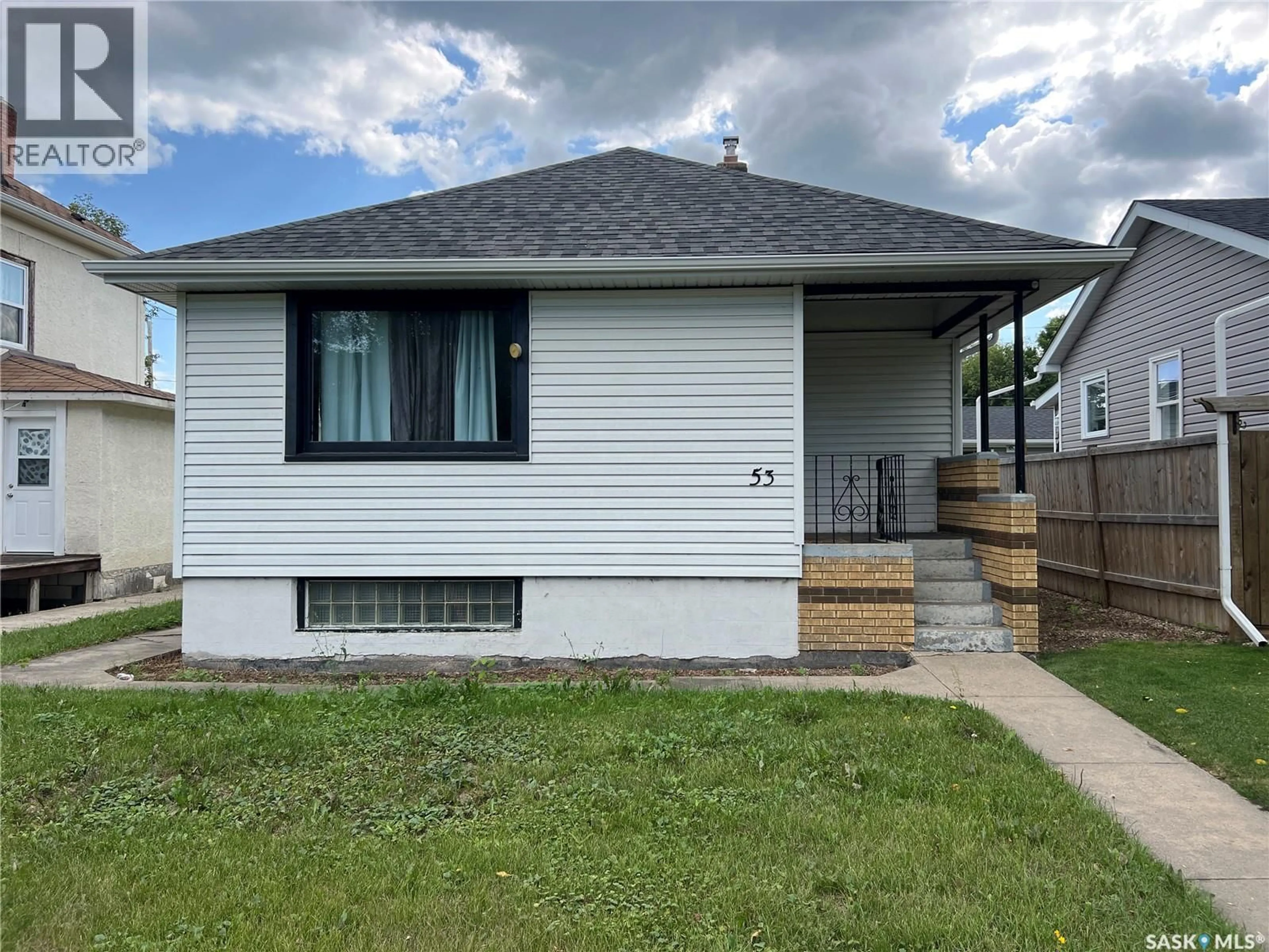 Home with vinyl exterior material, street for 53 23RD STREET, Prince Albert Saskatchewan S6V1P4