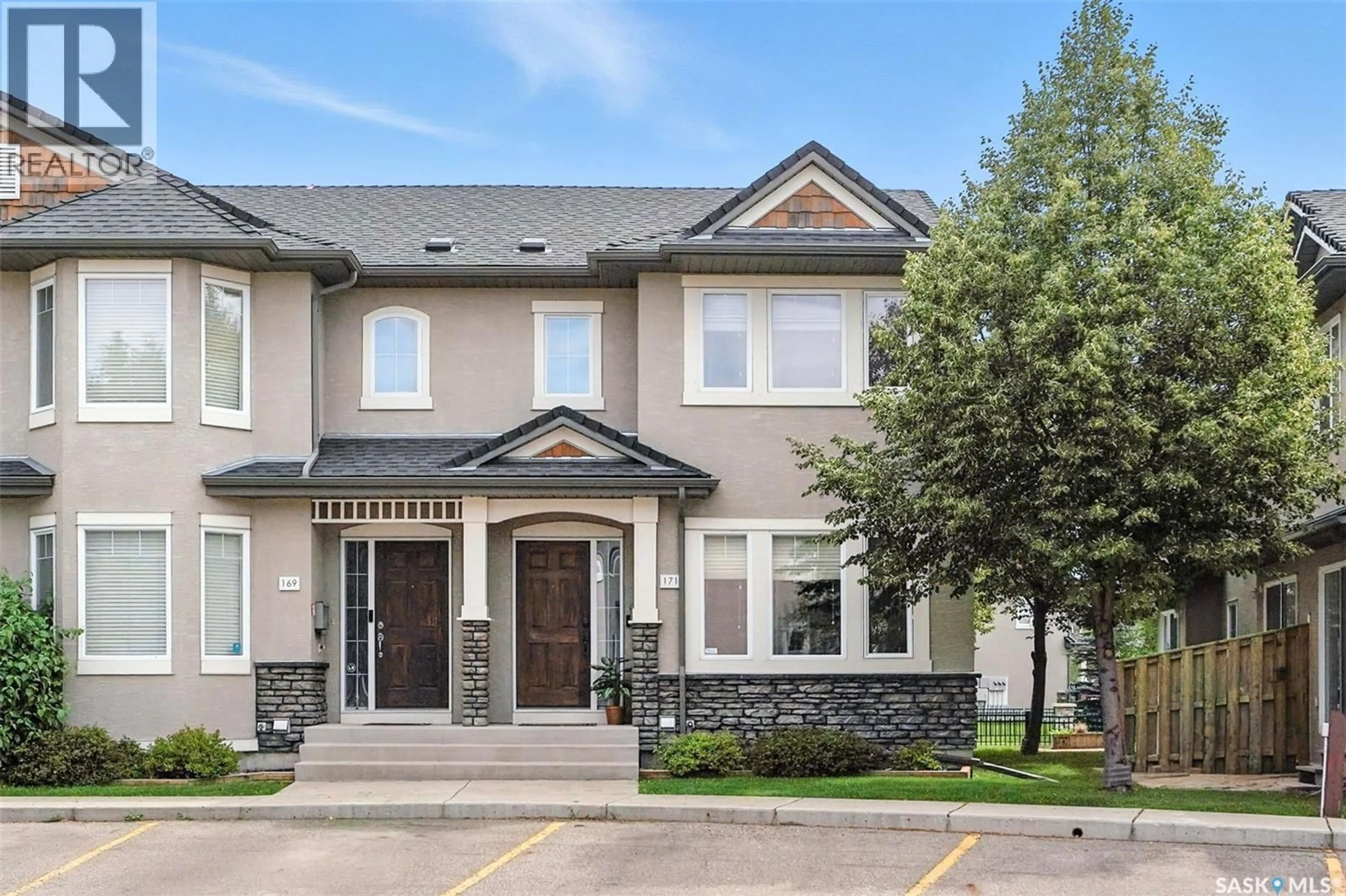Home with brick exterior material, street for 171 135 ASHWORTH CRESCENT, Saskatoon Saskatchewan S7T0N1