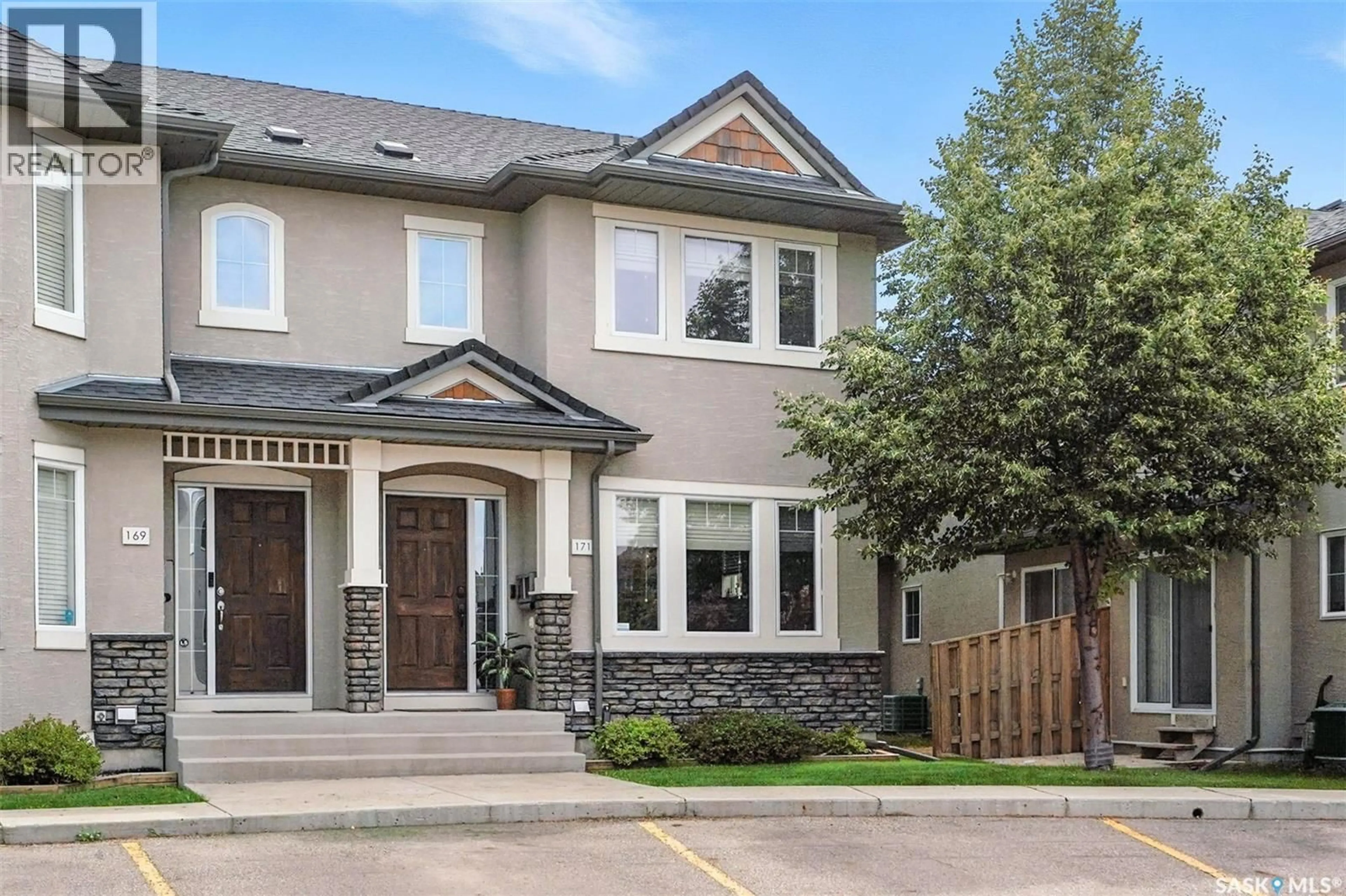 Home with brick exterior material, street for 171 135 ASHWORTH CRESCENT, Saskatoon Saskatchewan S7T0N1