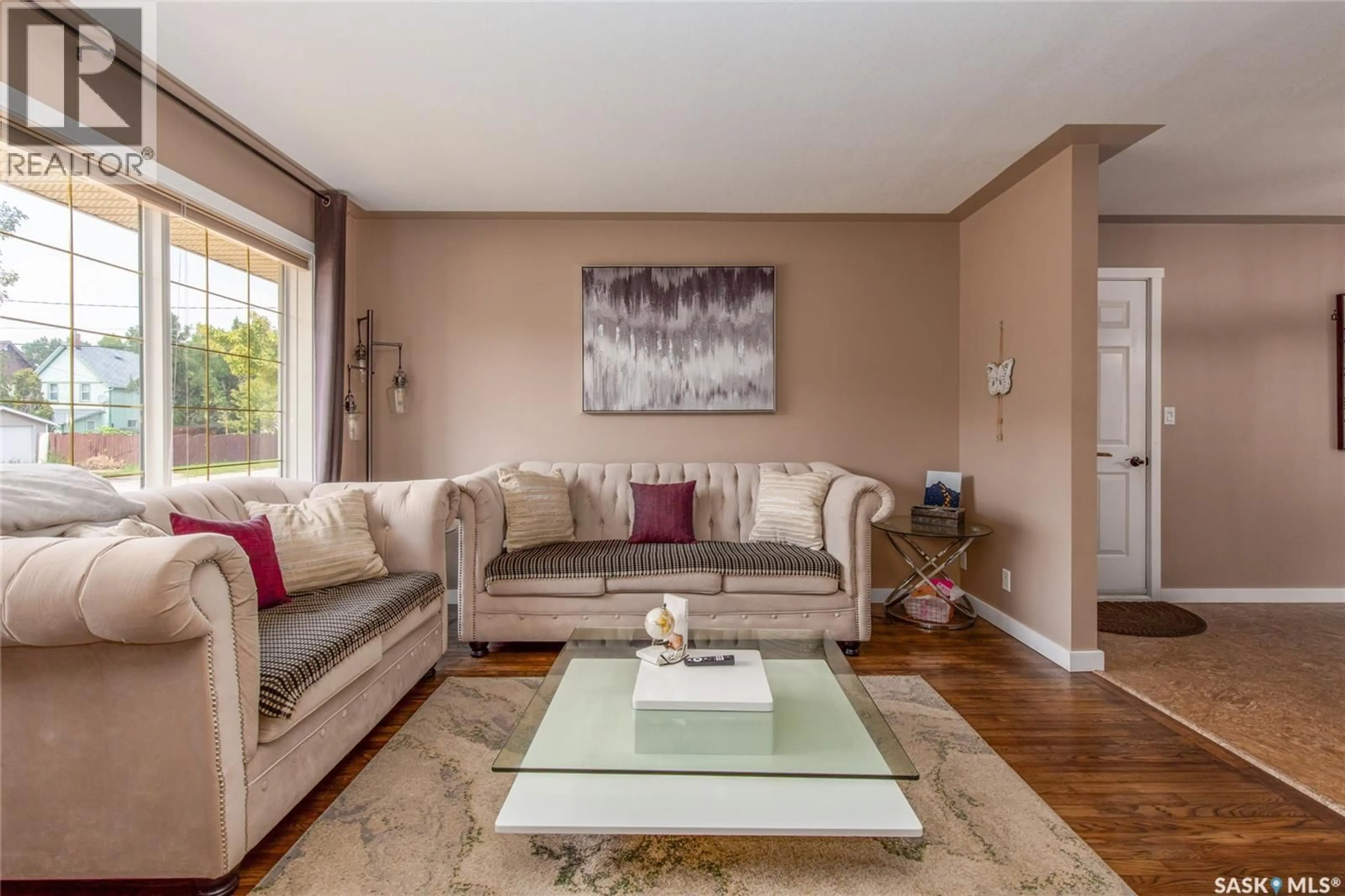 Living room with furniture, unknown for NE - 405 4TH AVENUE, Moose Jaw Saskatchewan S6H8B8