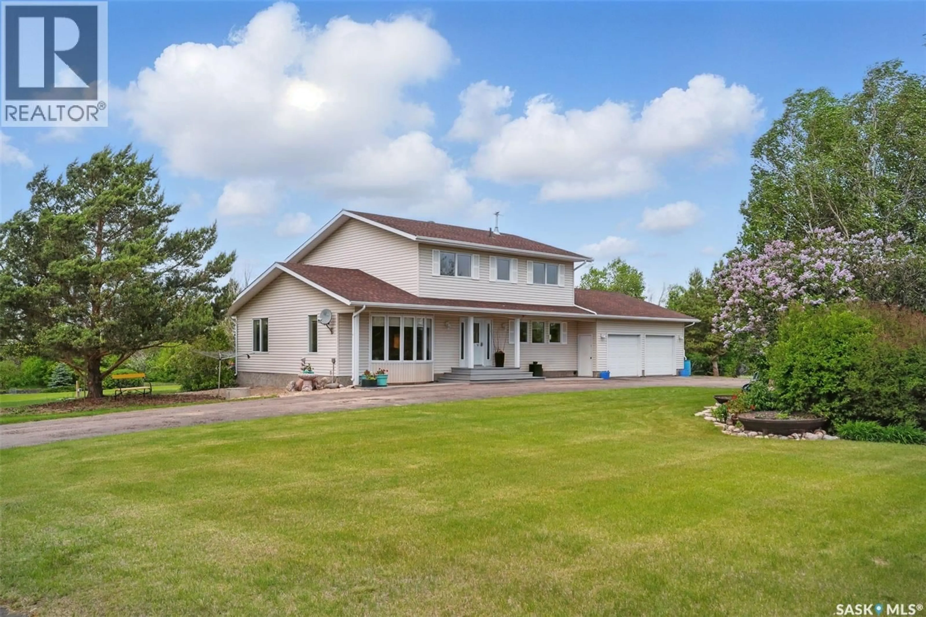 A pic from outside/outdoor area/front of a property/back of a property/a pic from drone, unknown for MATHISON ACREAGE, Corman Park Rm No. 344 Saskatchewan S0K2T0