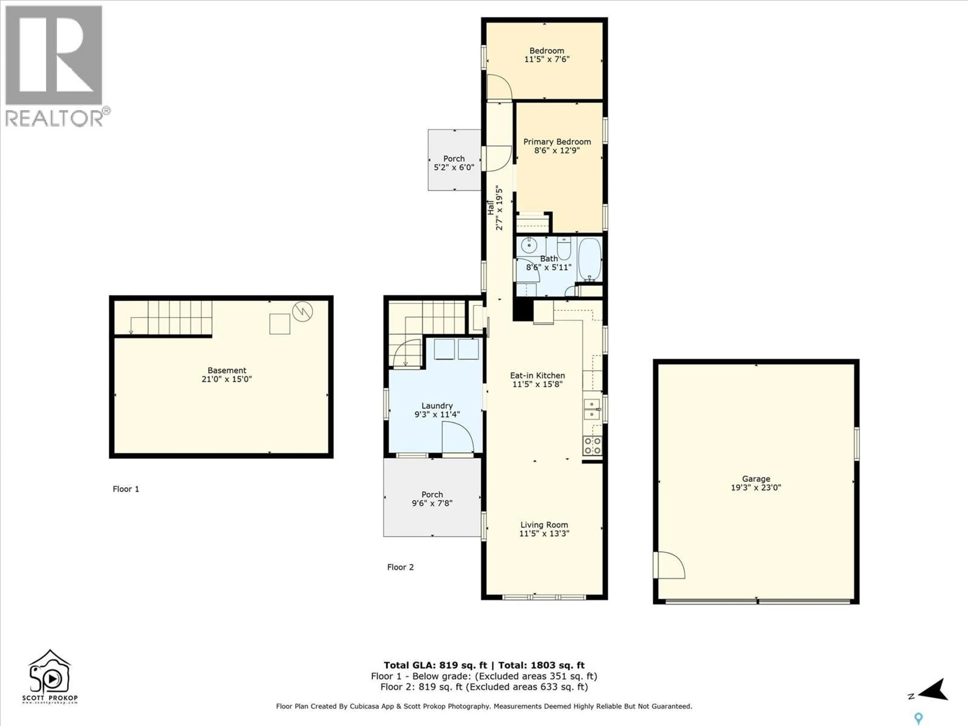 Floor plan for 76 2ND STREET, Osler Saskatchewan S0K3A0