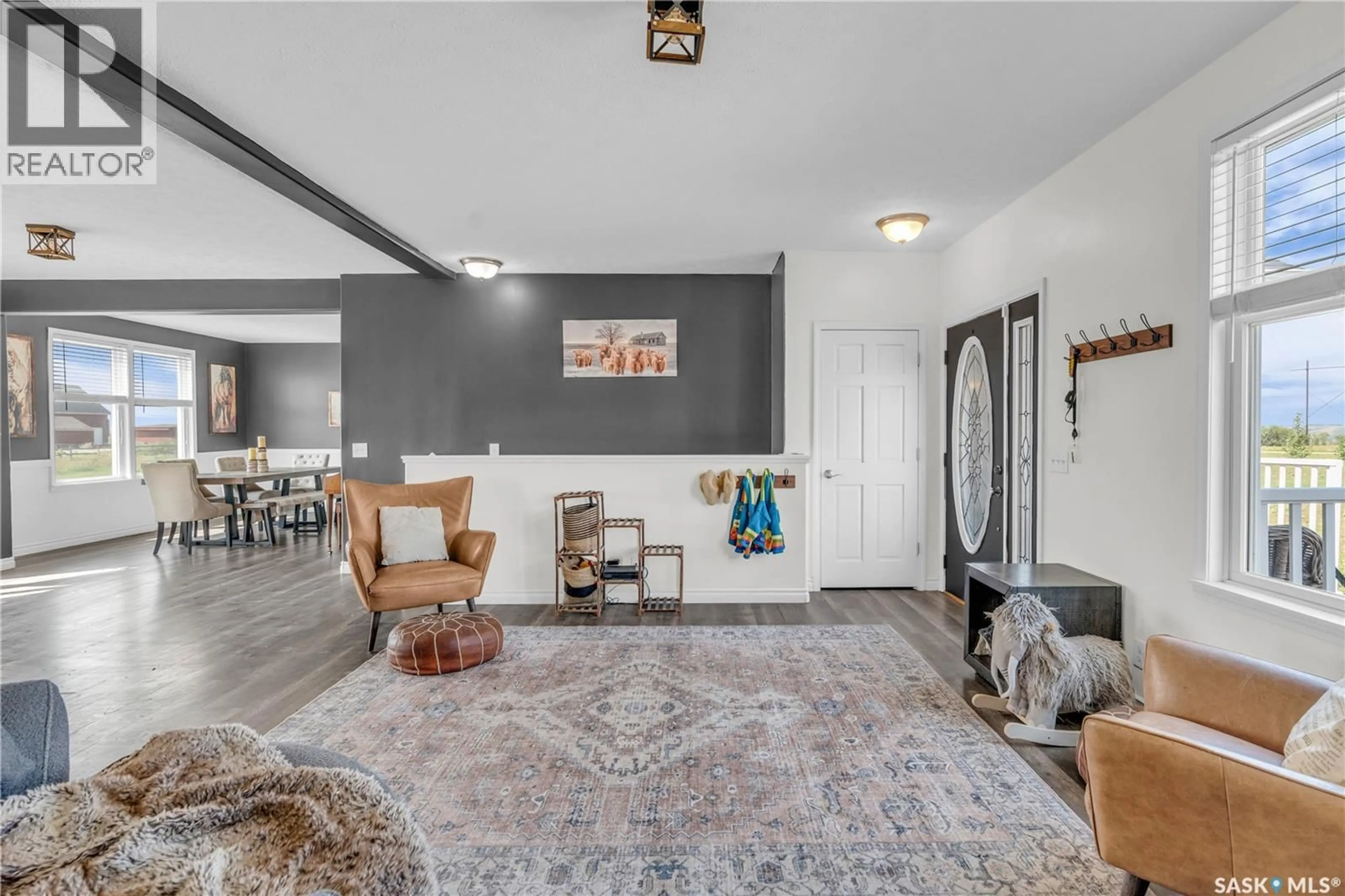 Living room with furniture, unknown for 8 EROS BAY, Lumsden Saskatchewan S0G3C0