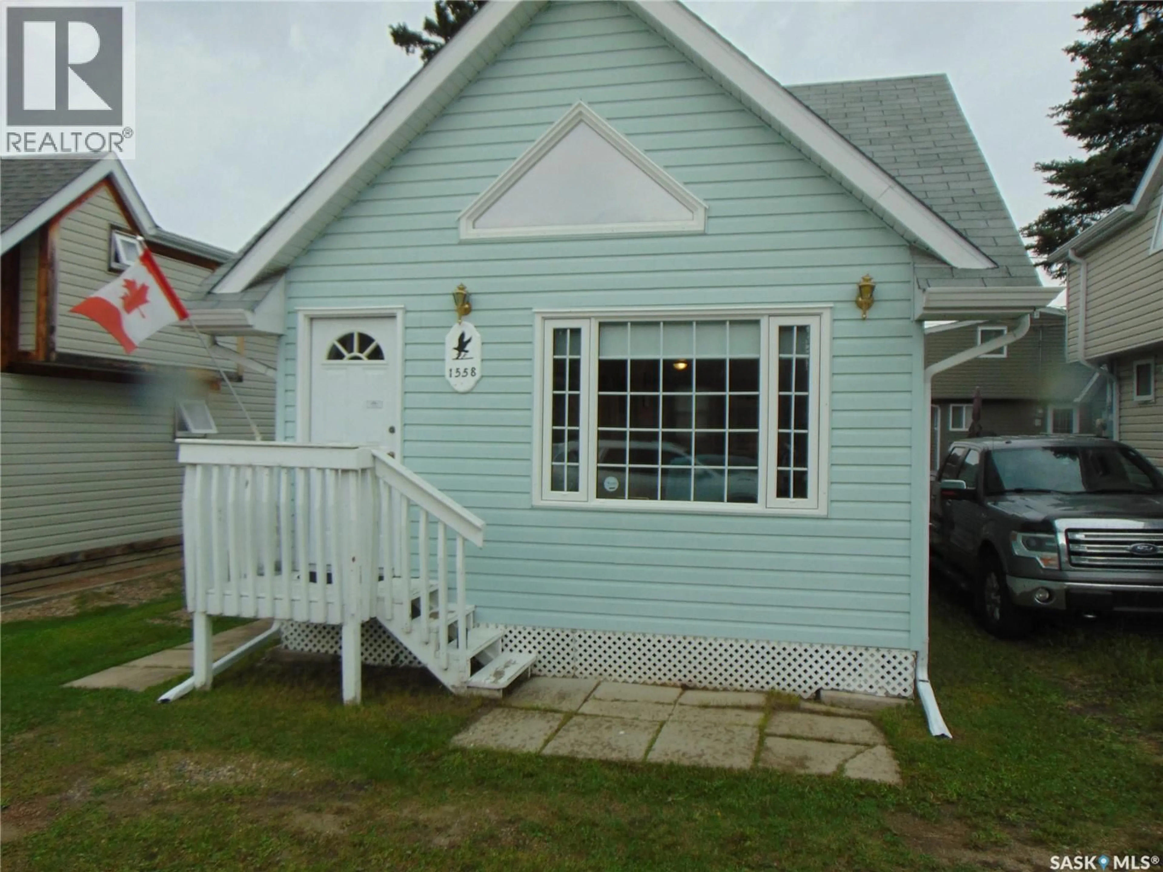 Home with vinyl exterior material, street for 1558 EAGLE, Prince Albert National Park Saskatchewan S0J0N0
