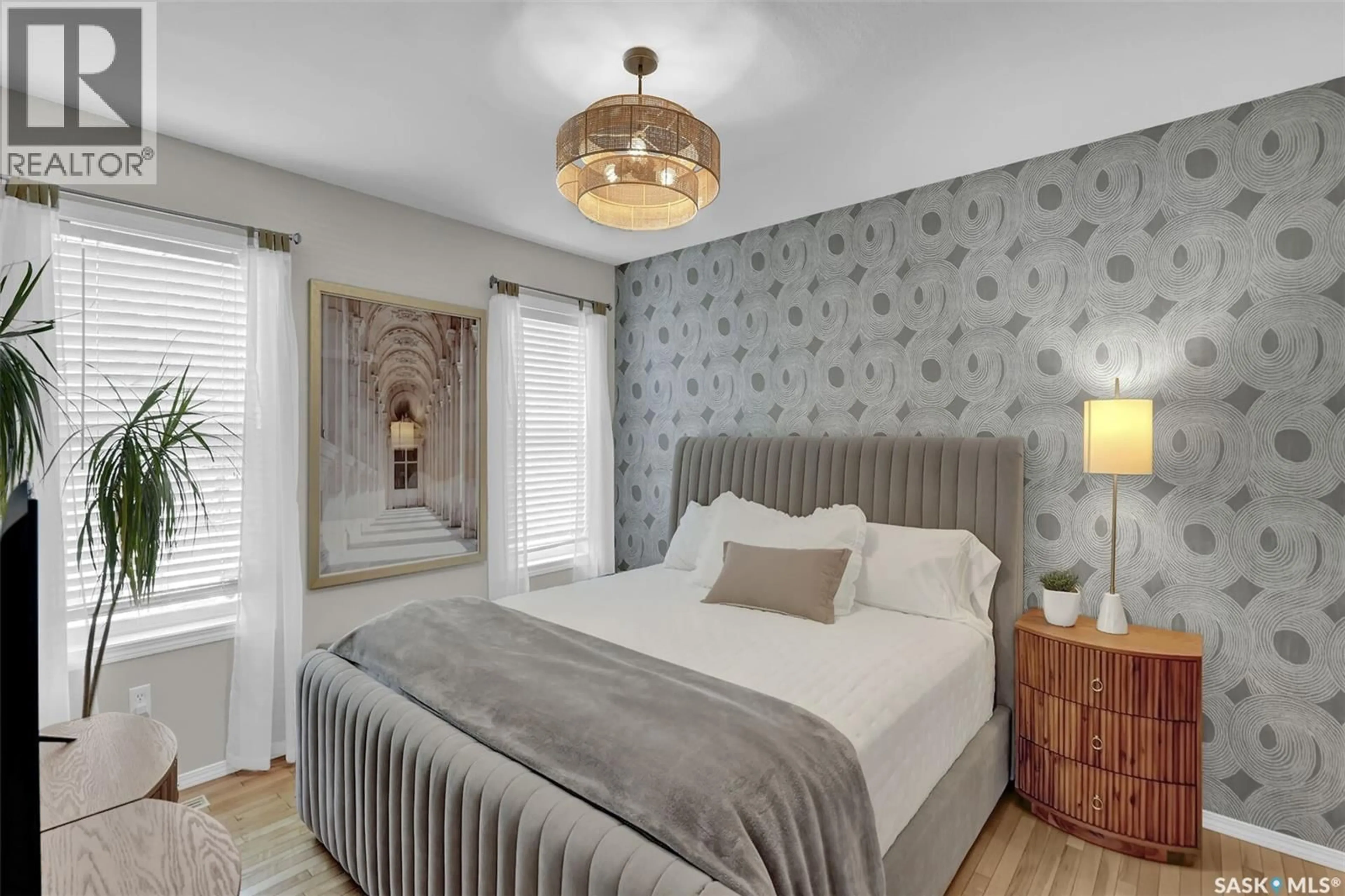 Bedroom with bed, unknown for 4 - 2751 WINDSOR PARK ROAD, Regina Saskatchewan S4V1H1