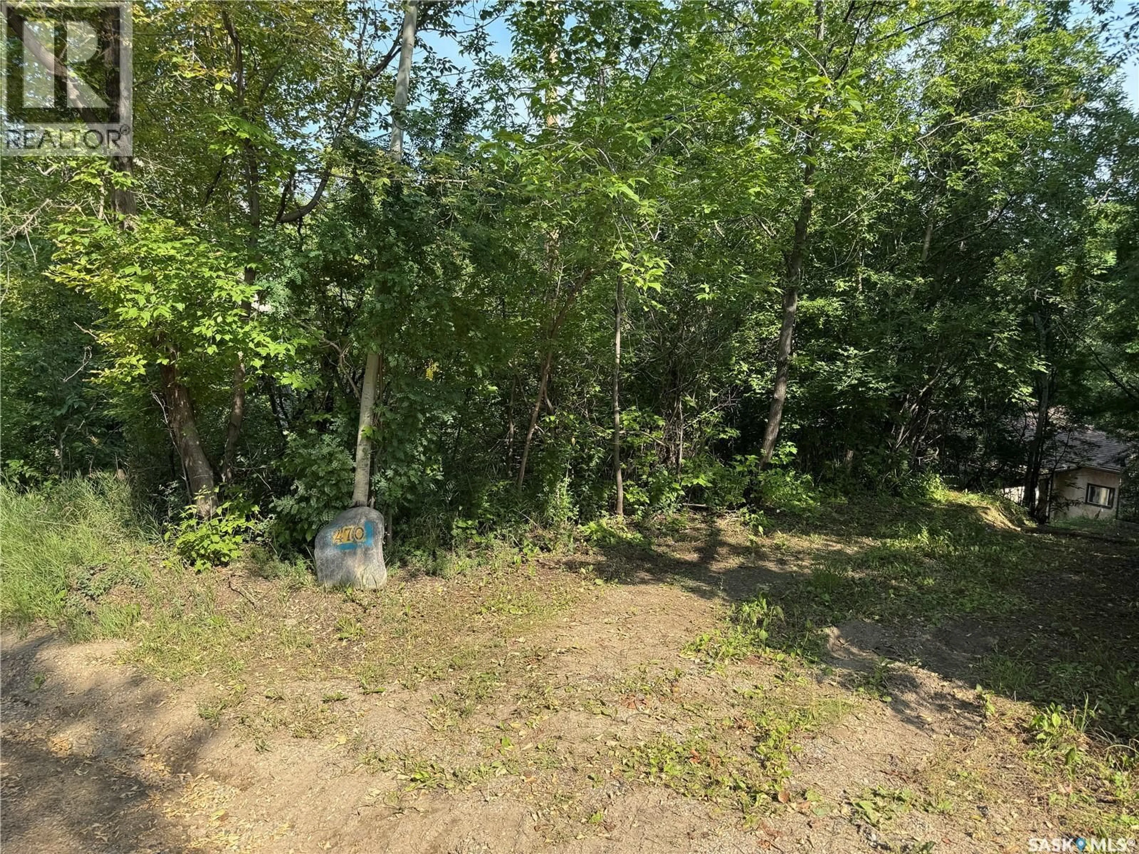 A pic from outside/outdoor area/front of a property/back of a property/a pic from drone, forest/trees view for 470 MACMURCHY AVENUE, Regina Beach Saskatchewan S0G4C0