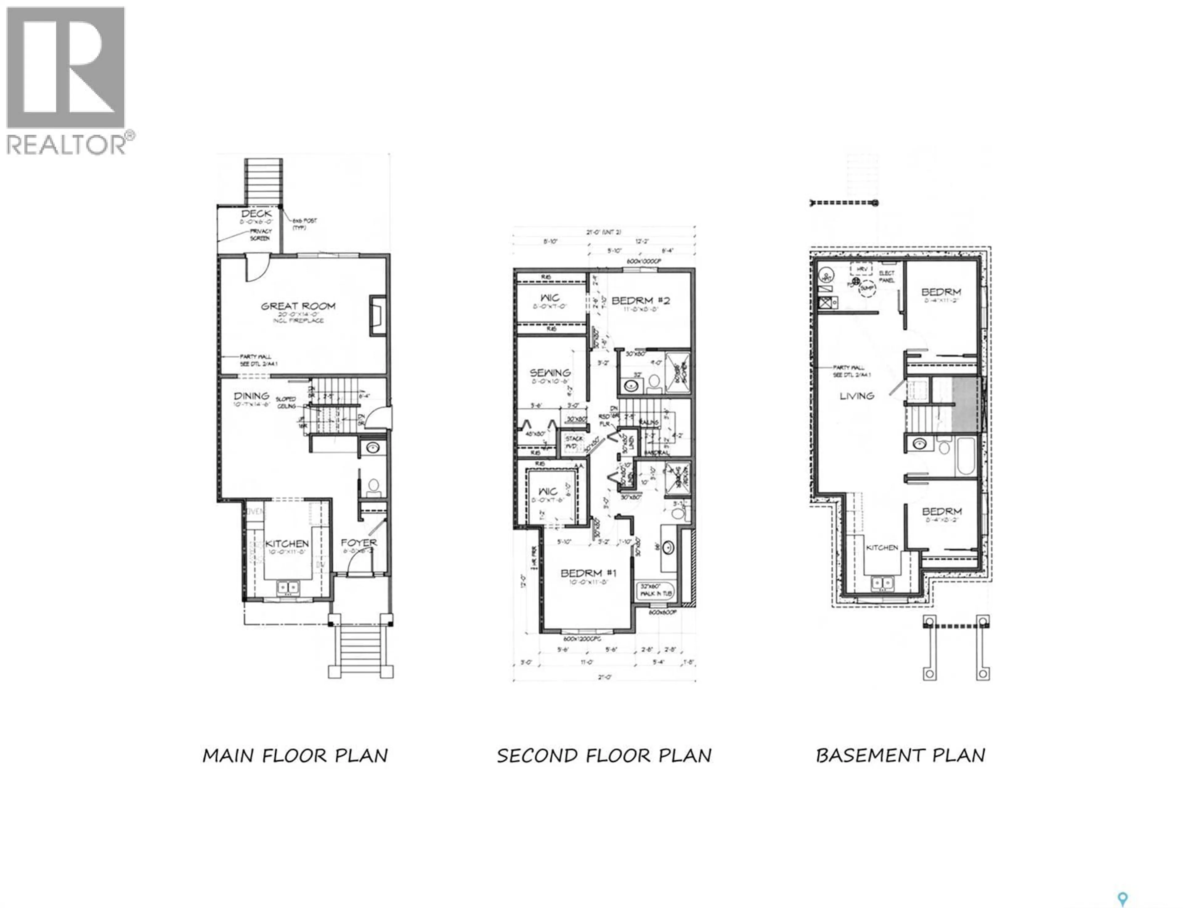 Floor plan for 320 2ND STREET, Saskatoon Saskatchewan S7H1N8