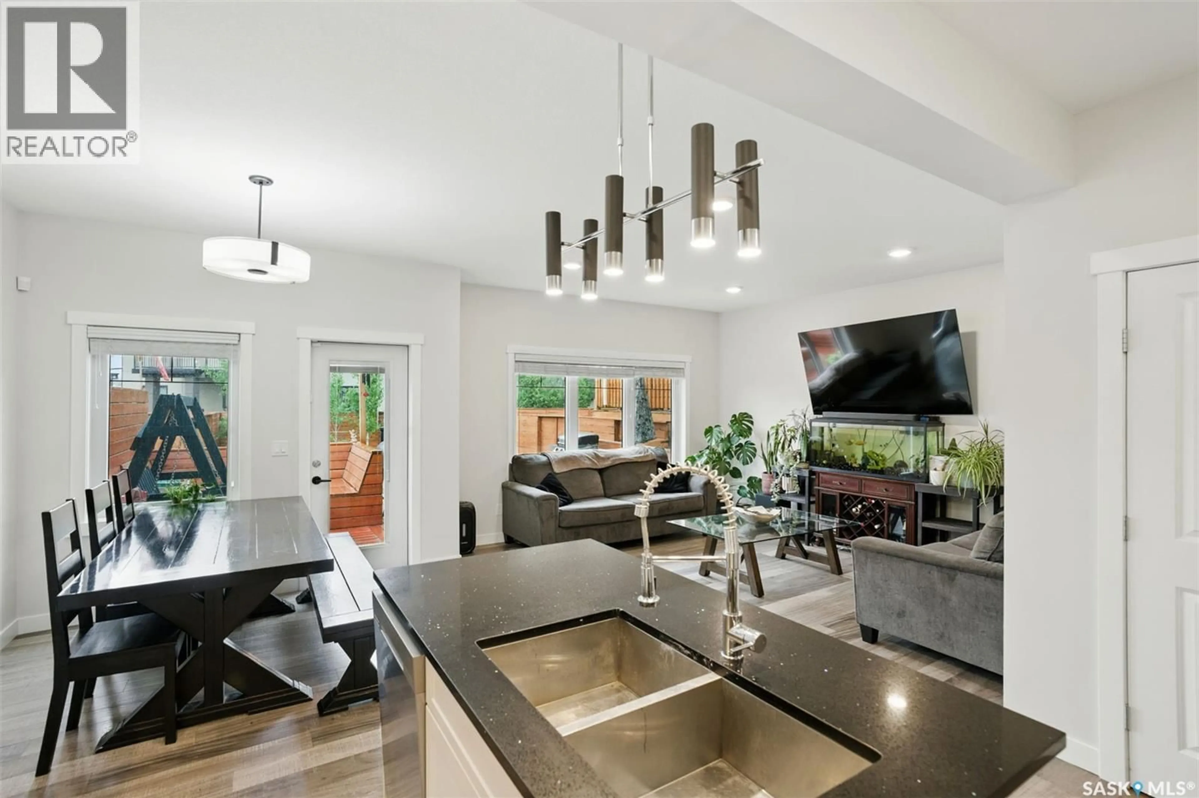 Open concept kitchen, ceramic/tile floor for 127 BURGESS CRESCENT, Saskatoon Saskatchewan S7V0S1