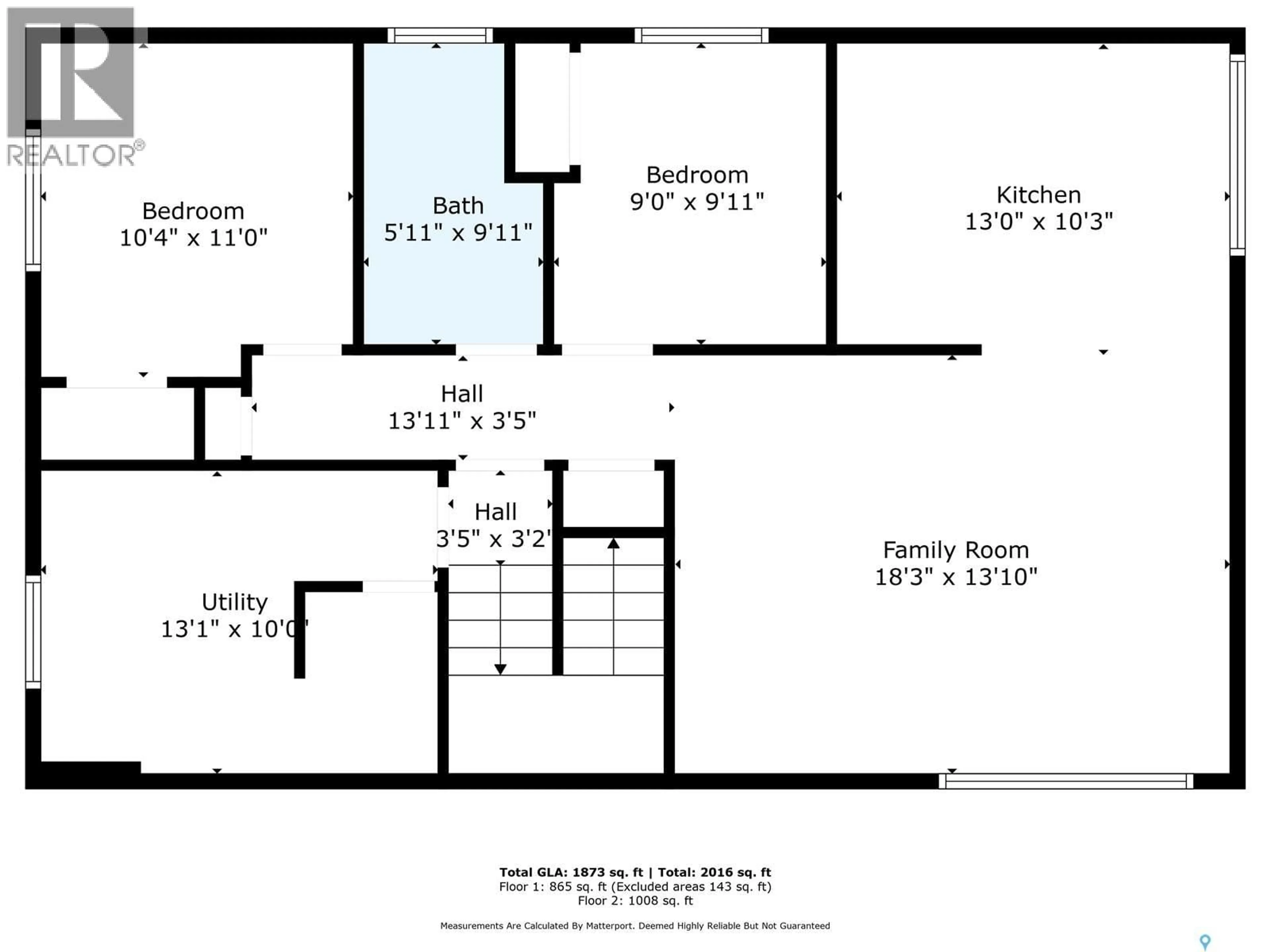 Floor plan for 217 BOYD STREET, Saskatoon Saskatchewan S7N2C8