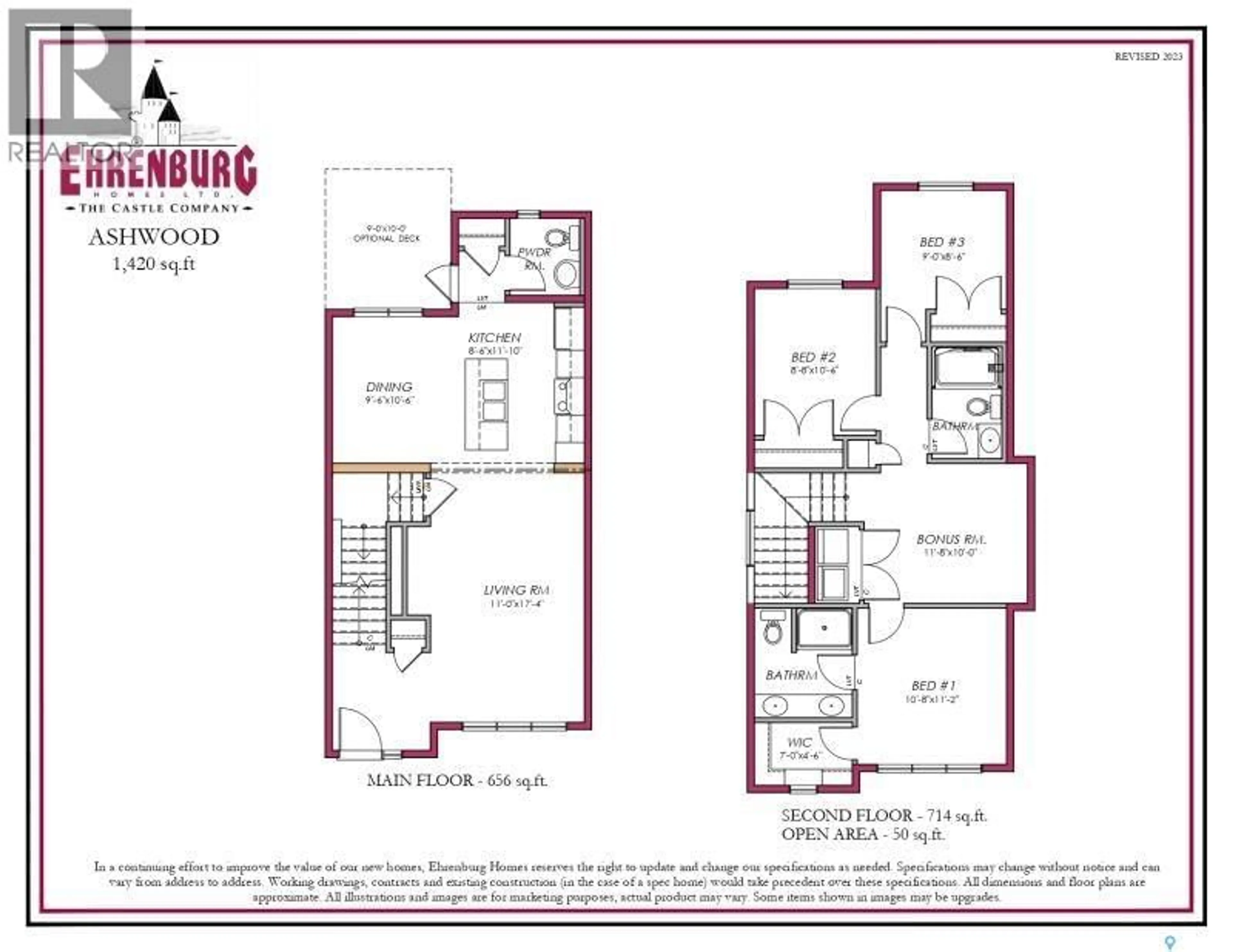 Floor plan for 3163 BOWEN STREET, Regina Saskatchewan S4V4C6