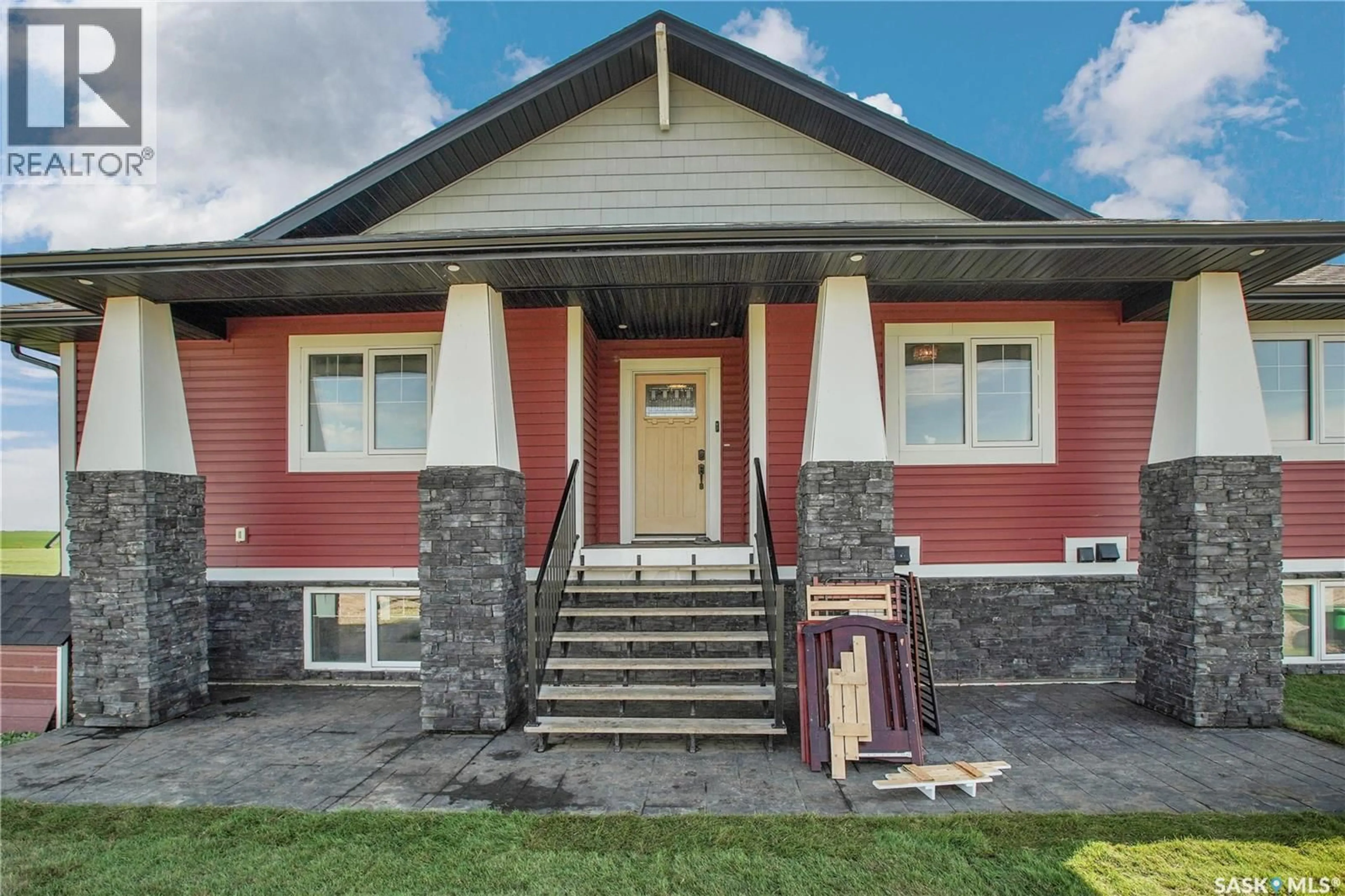 Home with brick exterior material, unknown for STRAND ACREAGE, Rosthern Rm No. 403 Saskatchewan S0K1X0
