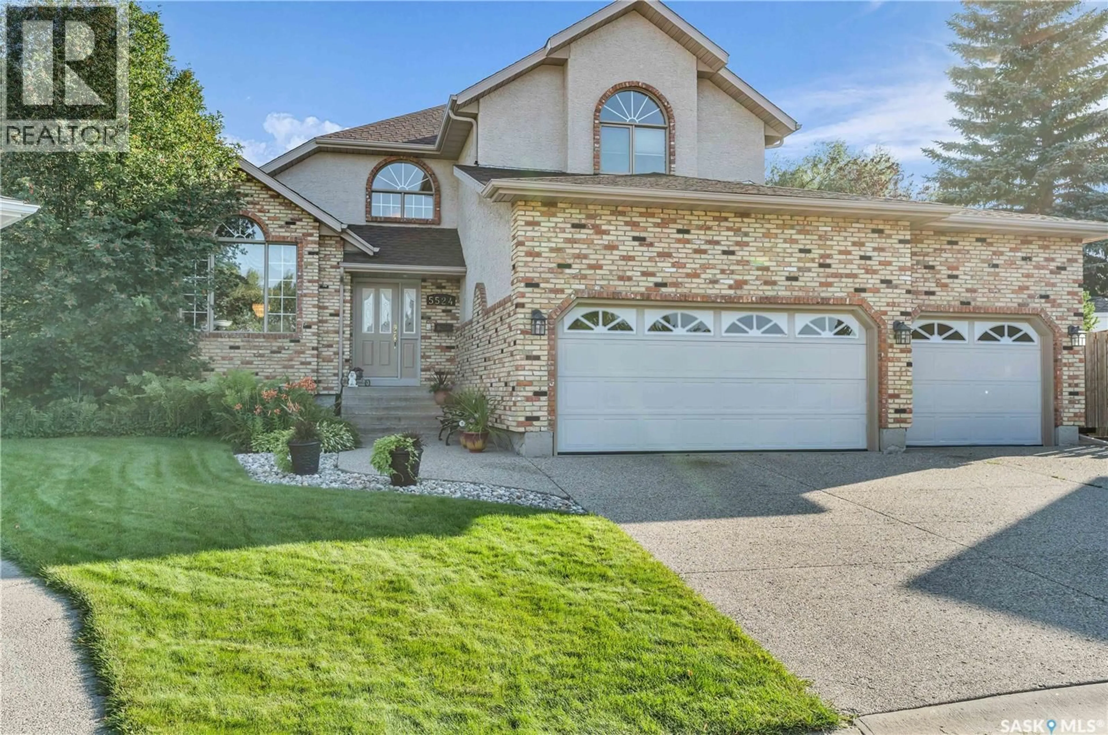 Home with brick exterior material, street for 5524 BUSCH PLACE, Regina Saskatchewan S4X4G9