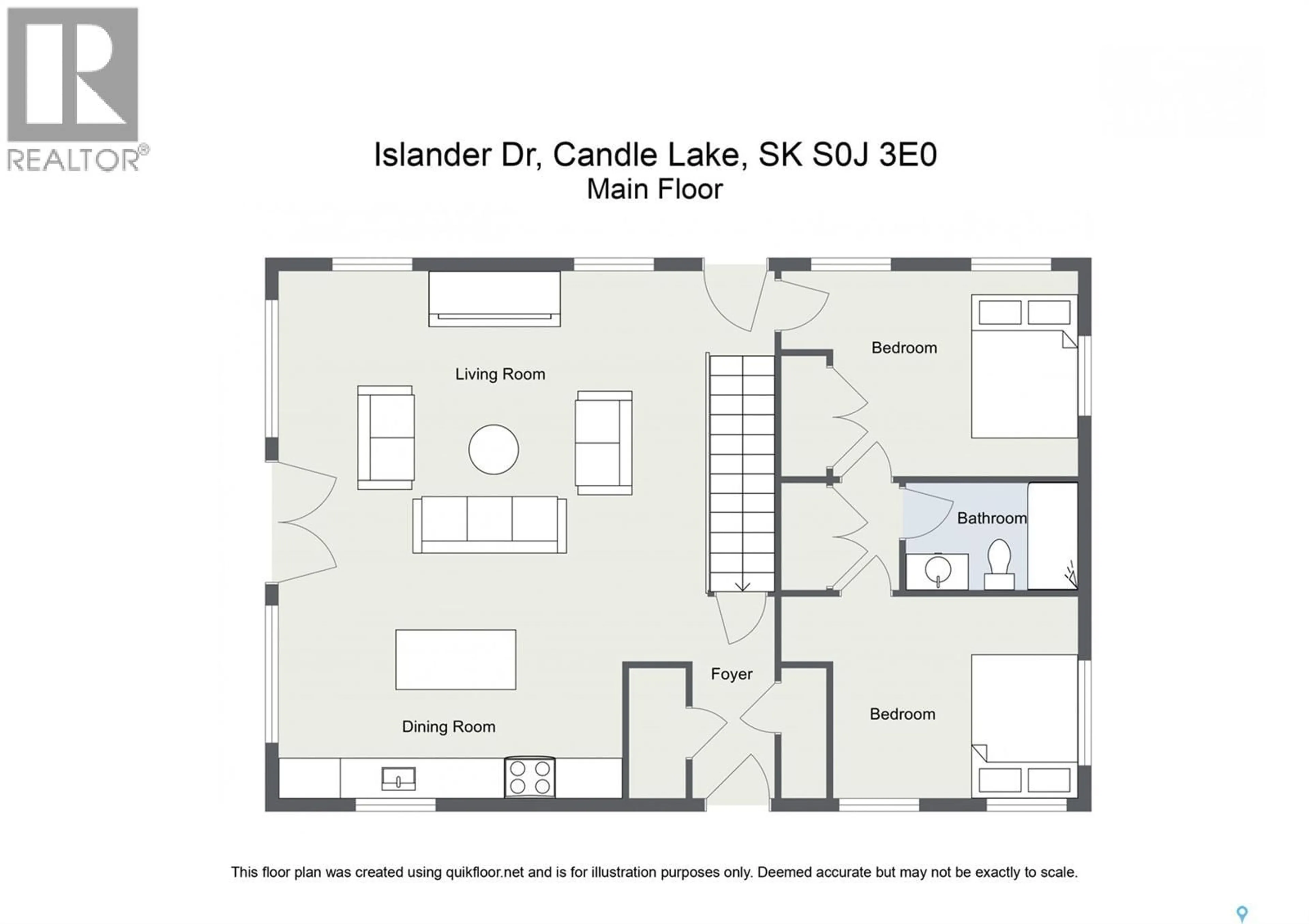 Floor plan for 13 ISLANDER DRIVE, Candle Lake Saskatchewan S0J3E0