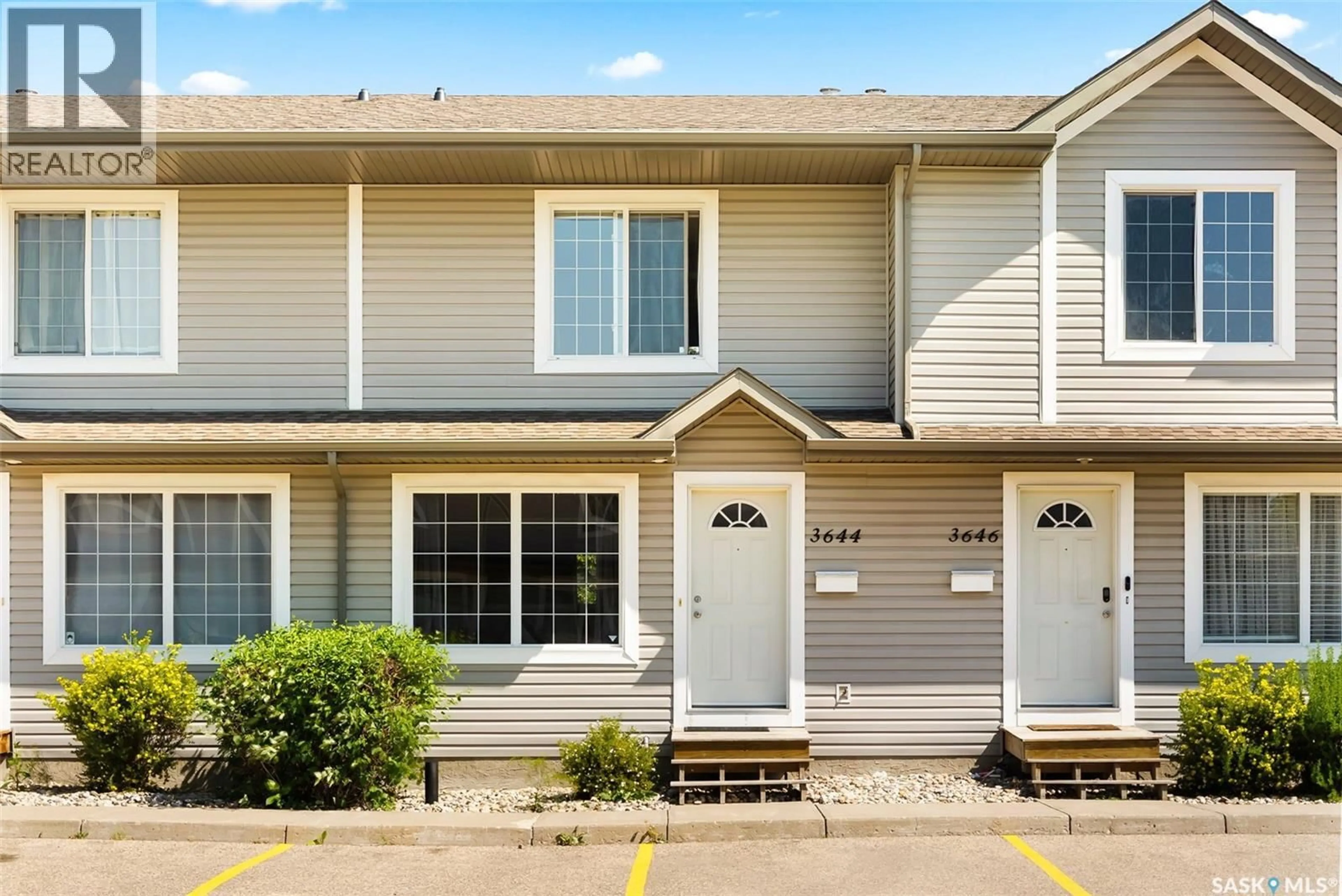 Home with vinyl exterior material, street for 3644 7TH AVENUE, Regina Saskatchewan S4N7R4
