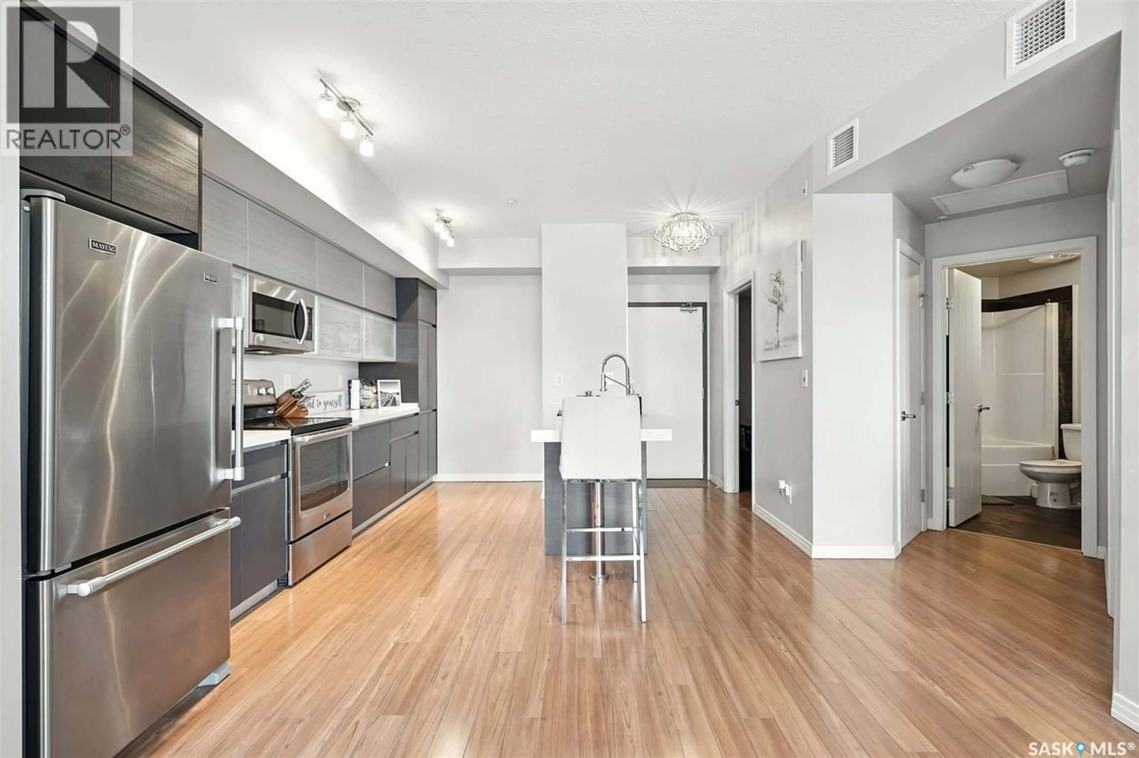 Open concept kitchen, unknown for 113 235 EVERGREEN SQUARE, Saskatoon Saskatchewan S7W0P9