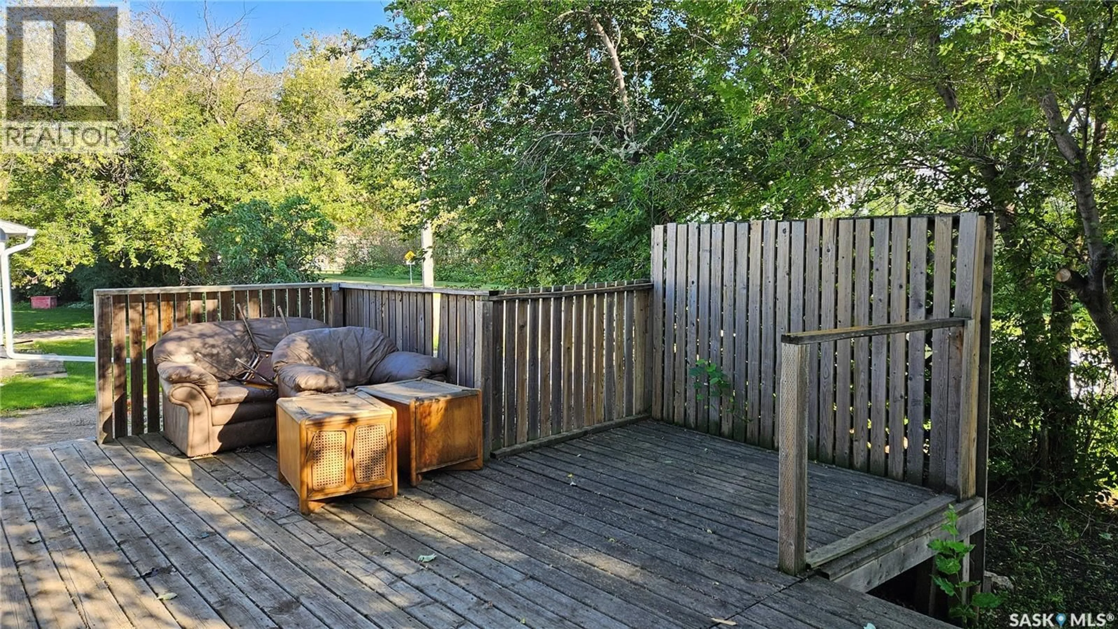 Patio, forest/trees view for 707 KING STREET, Cudworth Saskatchewan S0K1B0