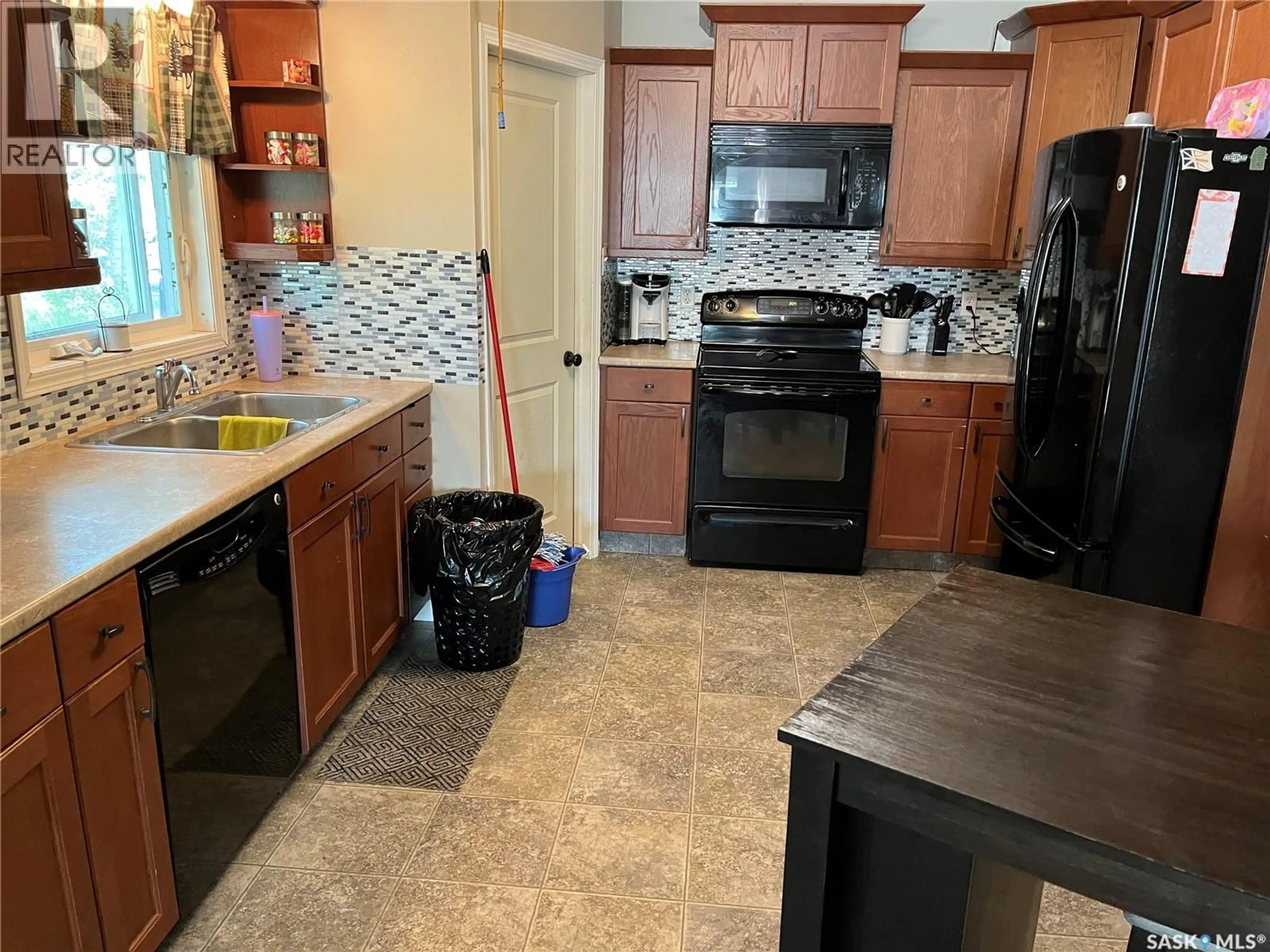 Standard kitchen, ceramic/tile floor for 2 1ST STREET, Poplar Valley Rm No. 12 Saskatchewan S0H1N0