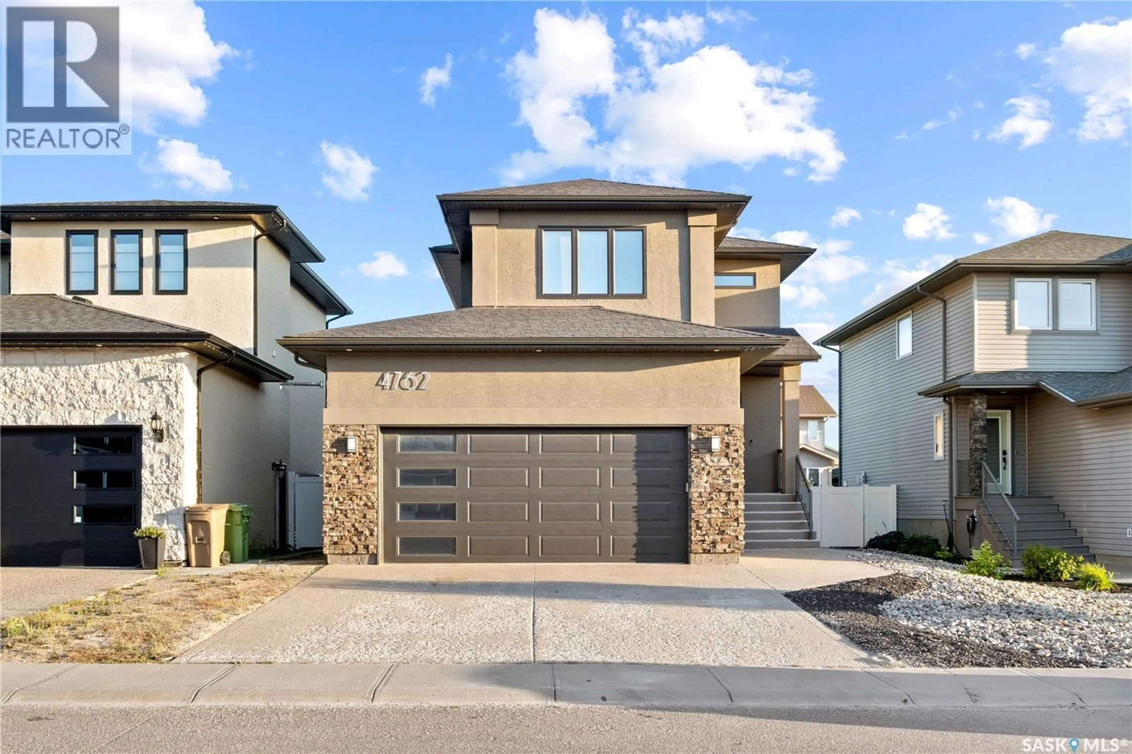 Home with brick exterior material, street for 4762 SKINNER CRESCENT, Regina Saskatchewan S4W0A4