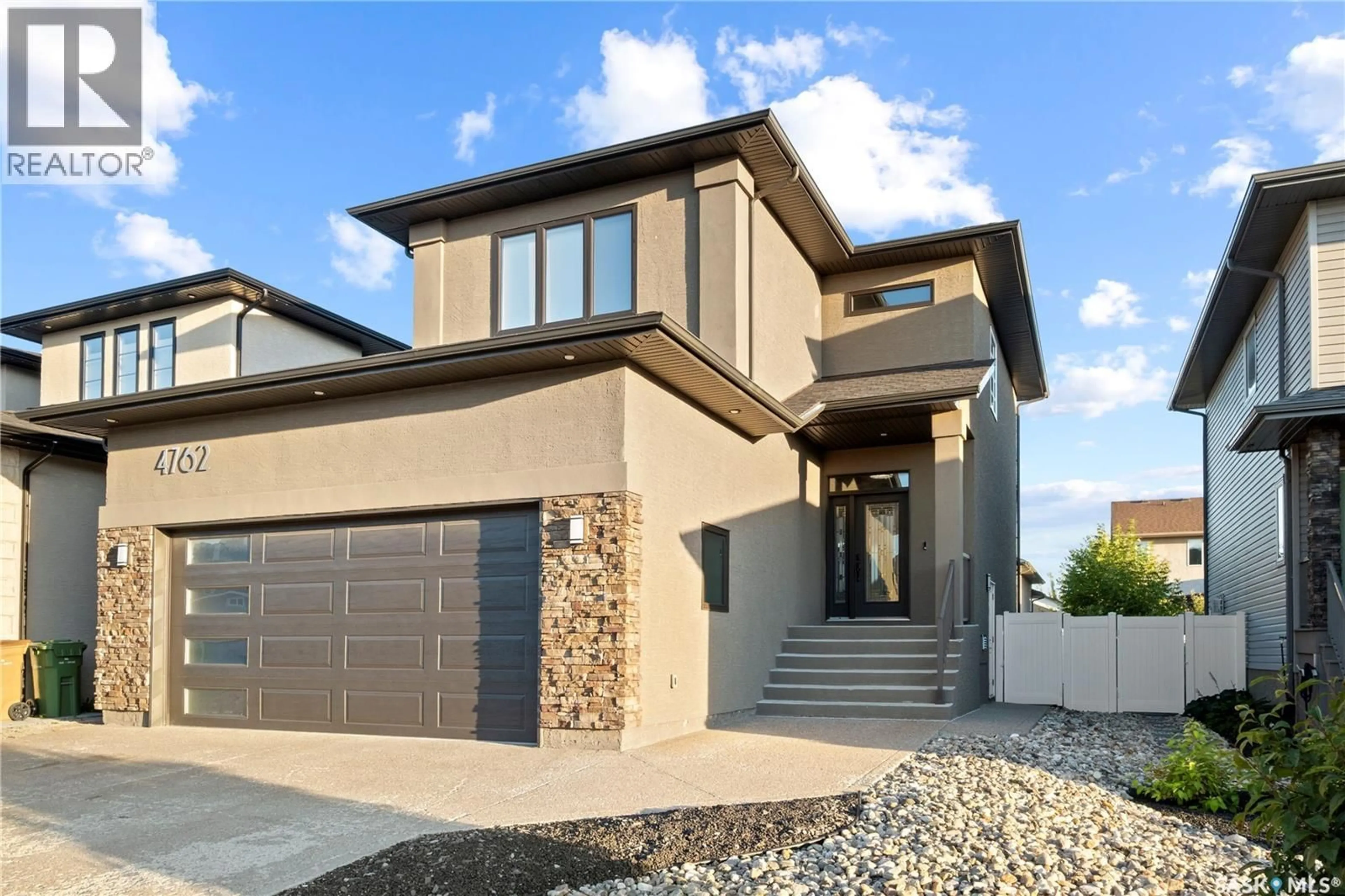 Home with brick exterior material, street for 4762 SKINNER CRESCENT, Regina Saskatchewan S4W0A4