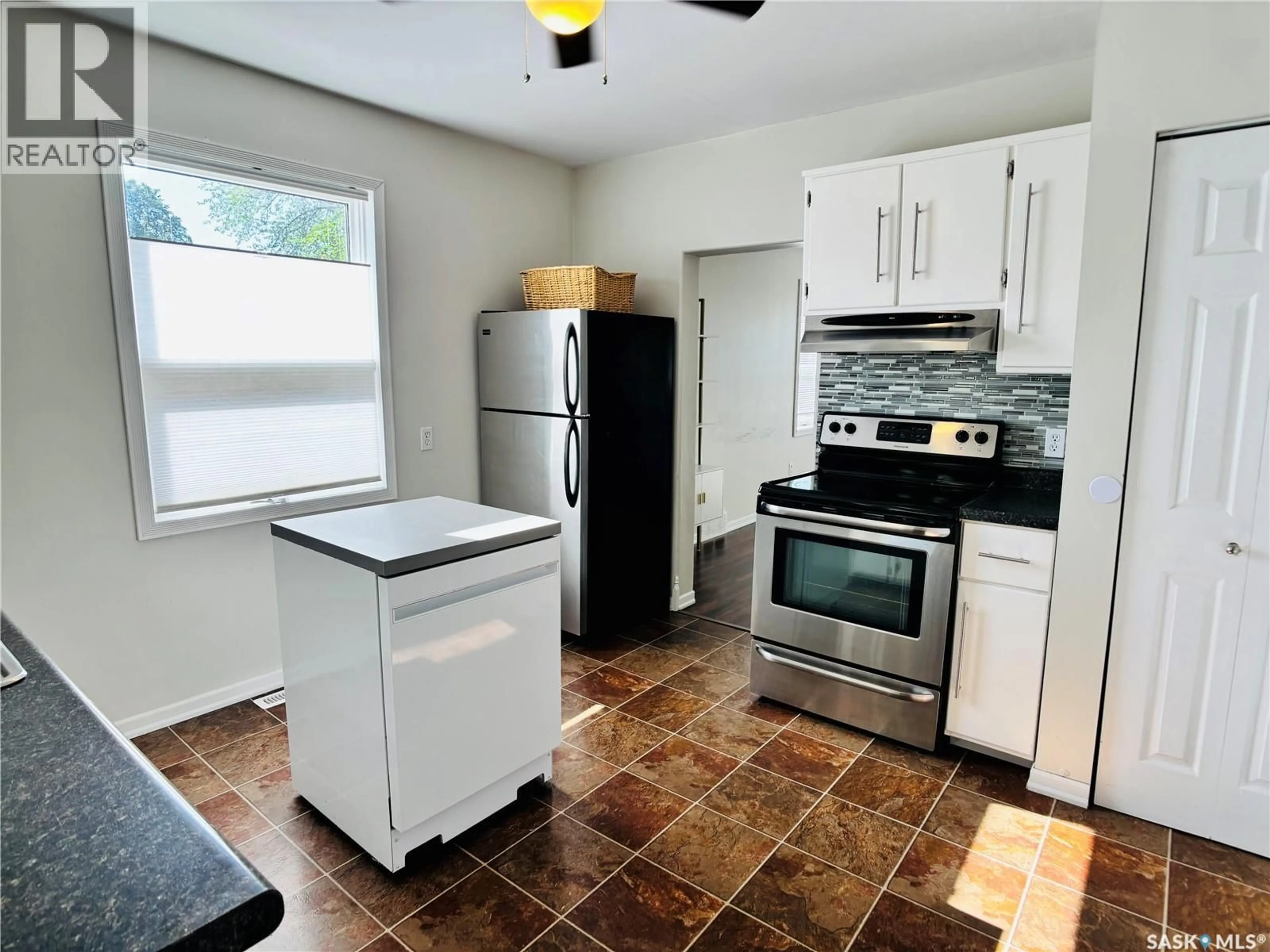 Standard kitchen, ceramic/tile floor for 1705 THIRD STREET, Estevan Saskatchewan S4A0S9