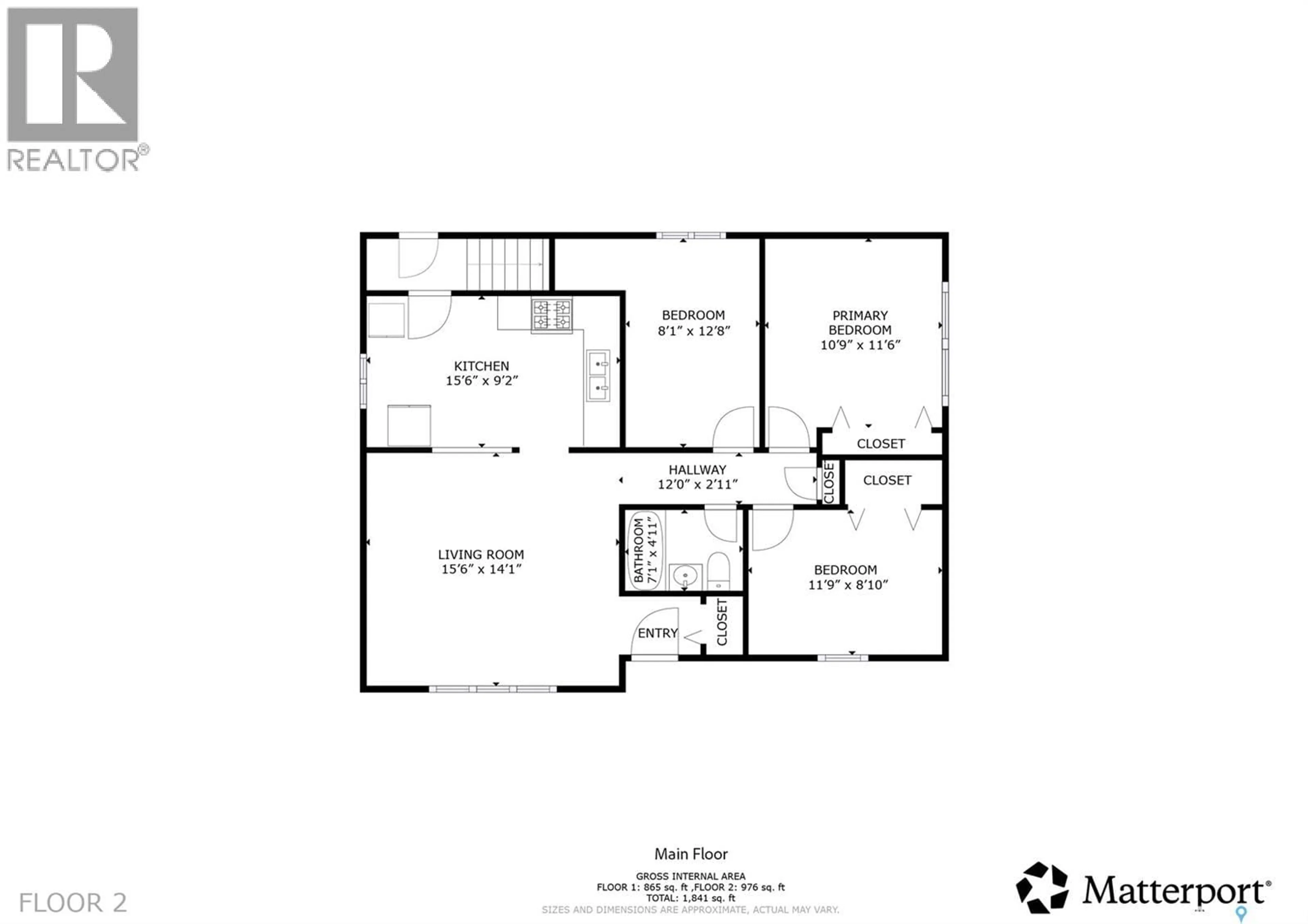 Floor plan for 302 OTTAWA AVENUE, Saskatoon Saskatchewan S7L3P1