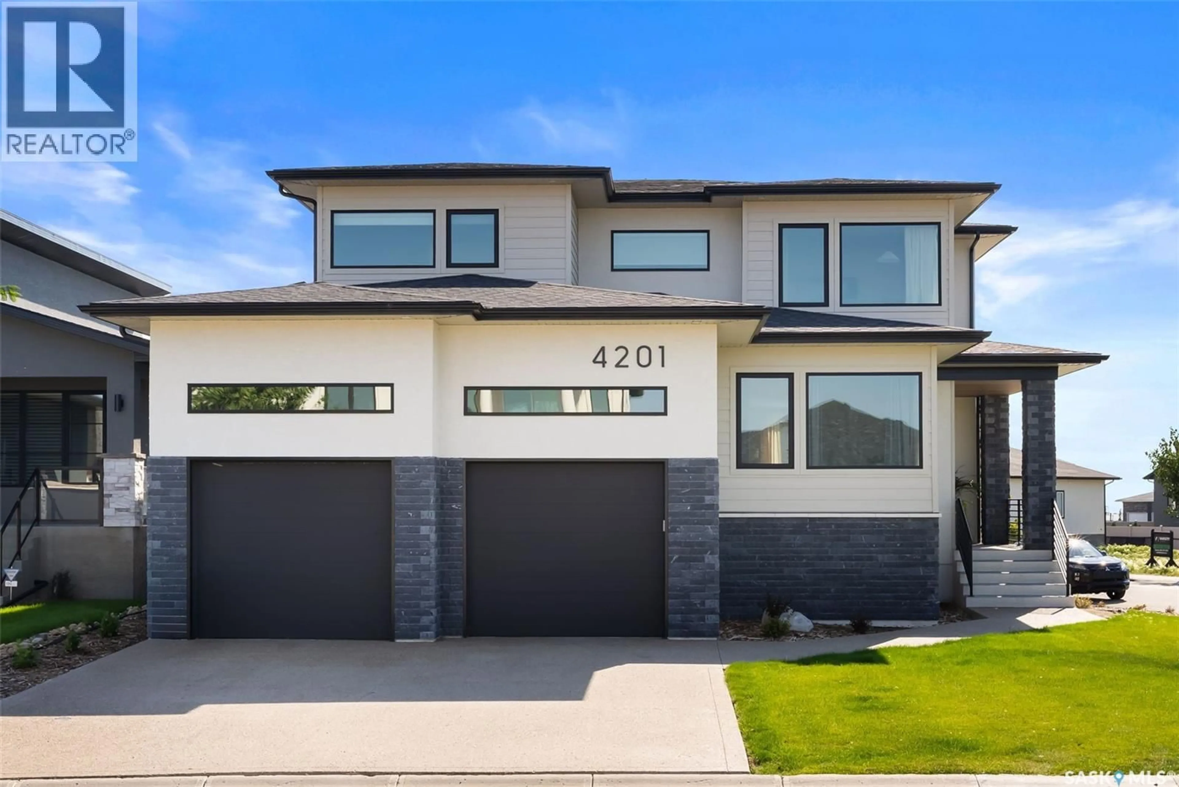 Home with brick exterior material, street for 4201 ELDERBERRY CRESCENT, Regina Saskatchewan S4V3V3