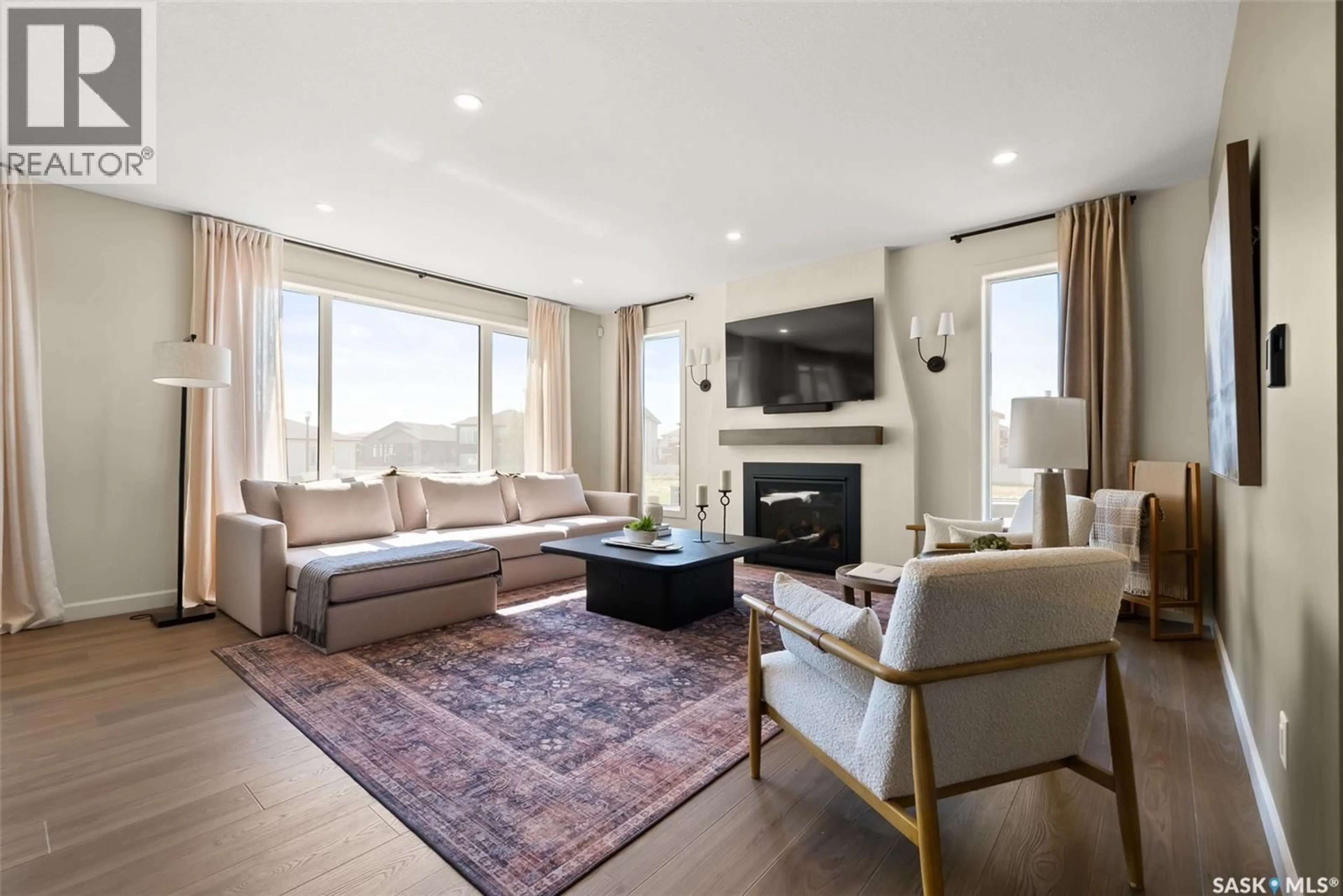 Living room with furniture, unknown for 4201 ELDERBERRY CRESCENT, Regina Saskatchewan S4V3V3