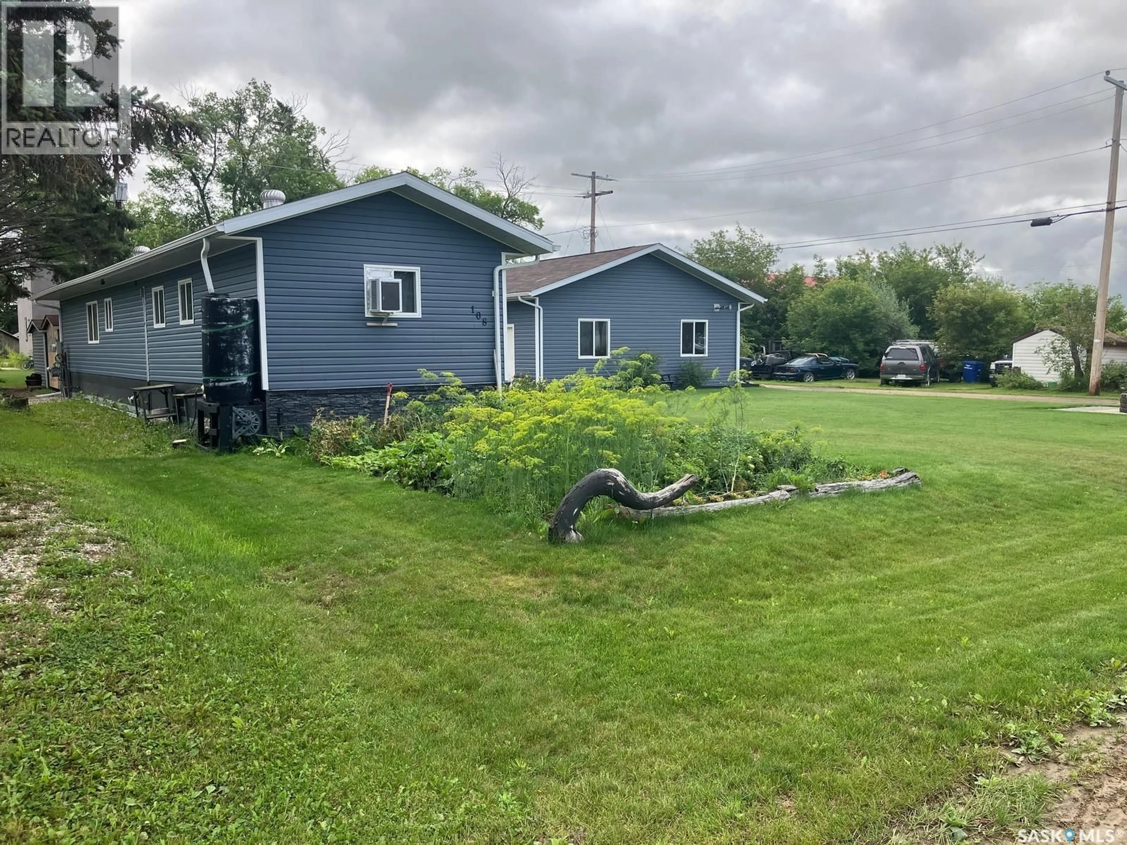 A pic from outside/outdoor area/front of a property/back of a property/a pic from drone, unknown for 108 1ST STREET, Choiceland Saskatchewan S0J0M0