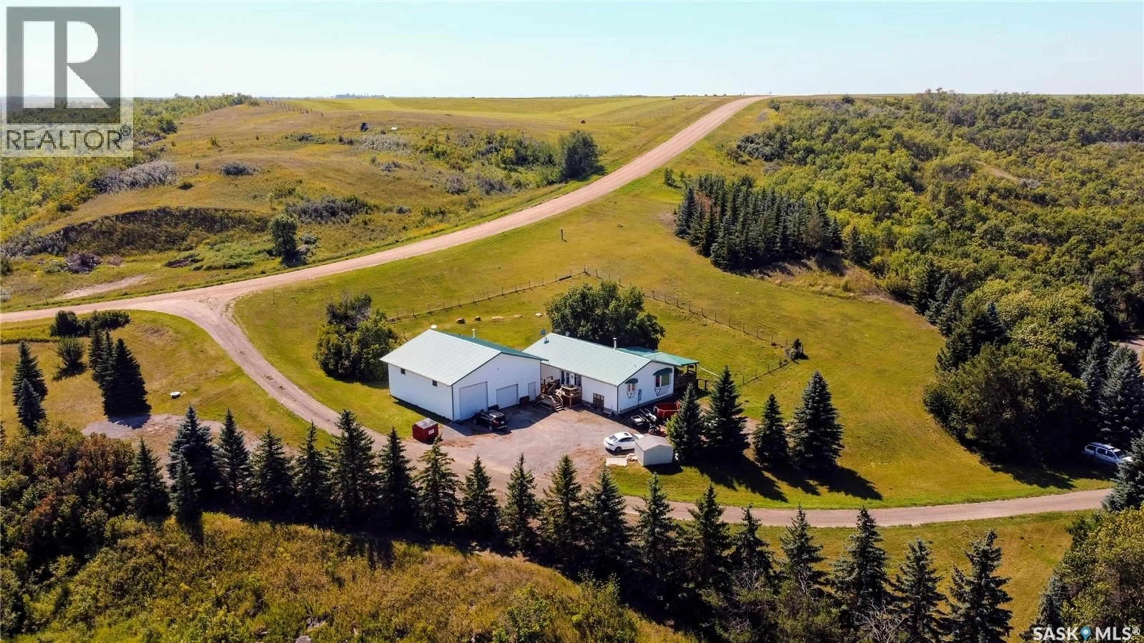 A pic from outside/outdoor area/front of a property/back of a property/a pic from drone, unknown for VALLEY PINES, Lumsden Rm No. 189 Saskatchewan S0G3C0