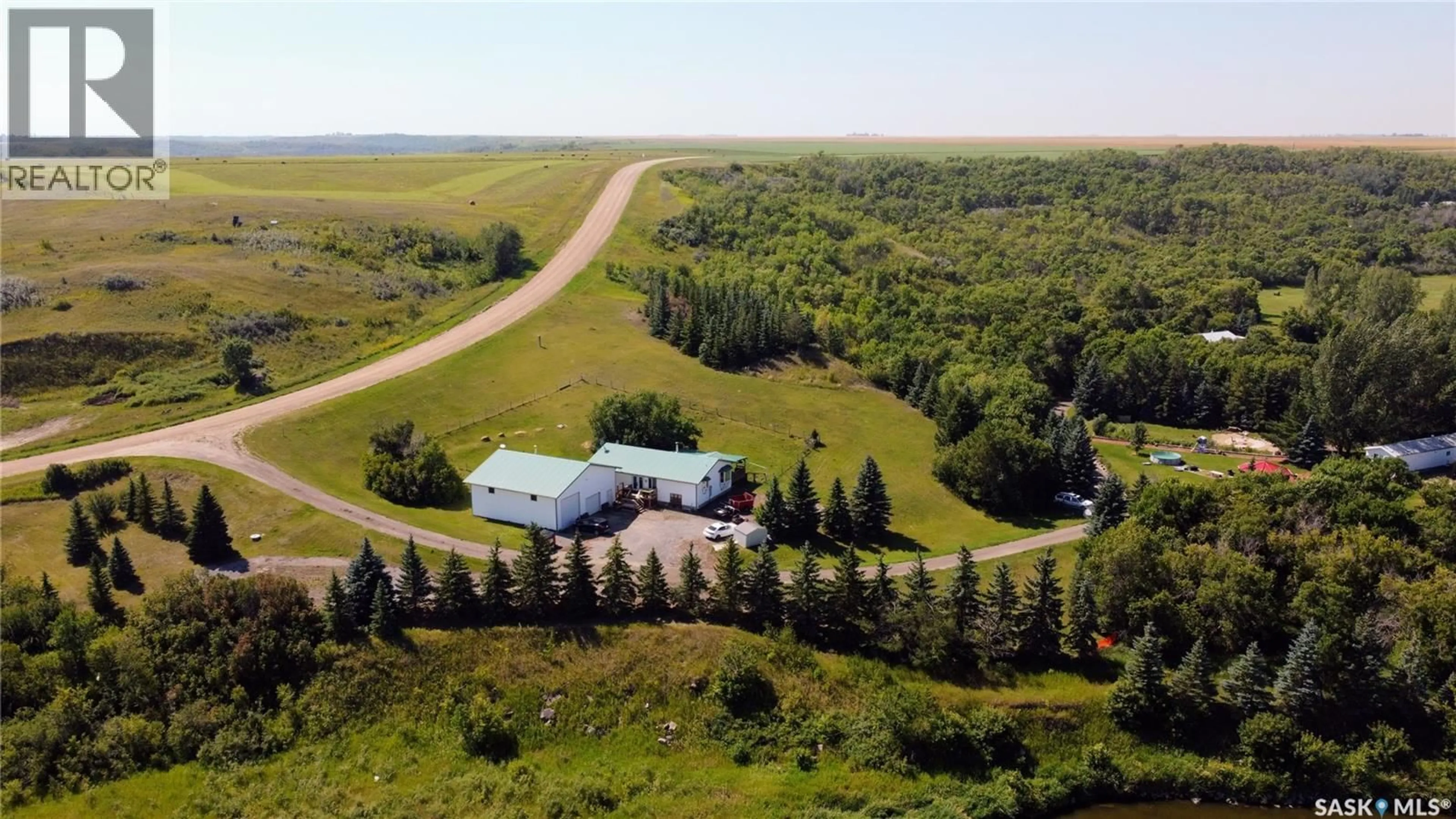 A pic from outside/outdoor area/front of a property/back of a property/a pic from drone, unknown for VALLEY PINES, Lumsden Rm No. 189 Saskatchewan S0G3C0