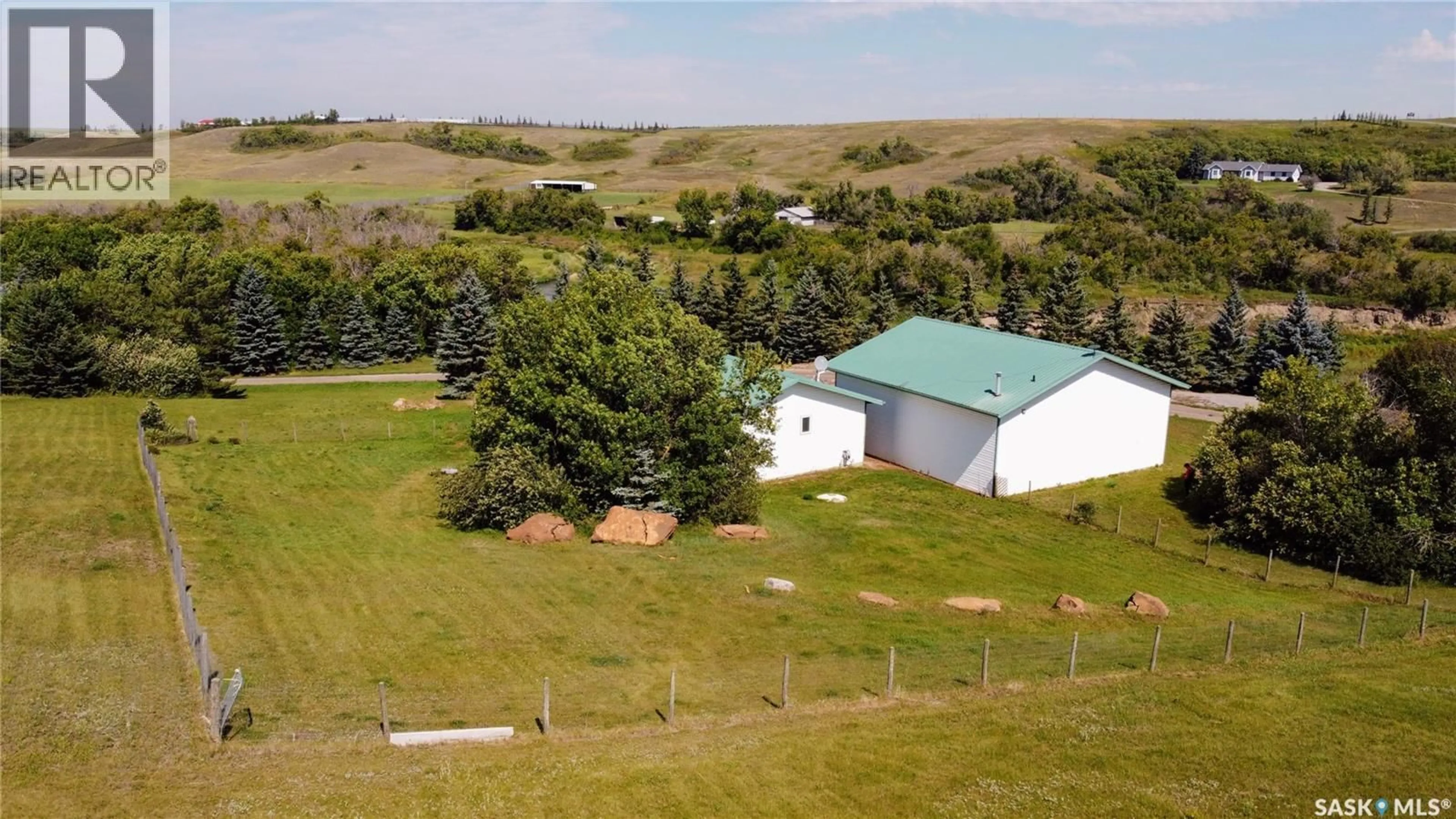 A pic from outside/outdoor area/front of a property/back of a property/a pic from drone, unknown for VALLEY PINES, Lumsden Rm No. 189 Saskatchewan S0G3C0