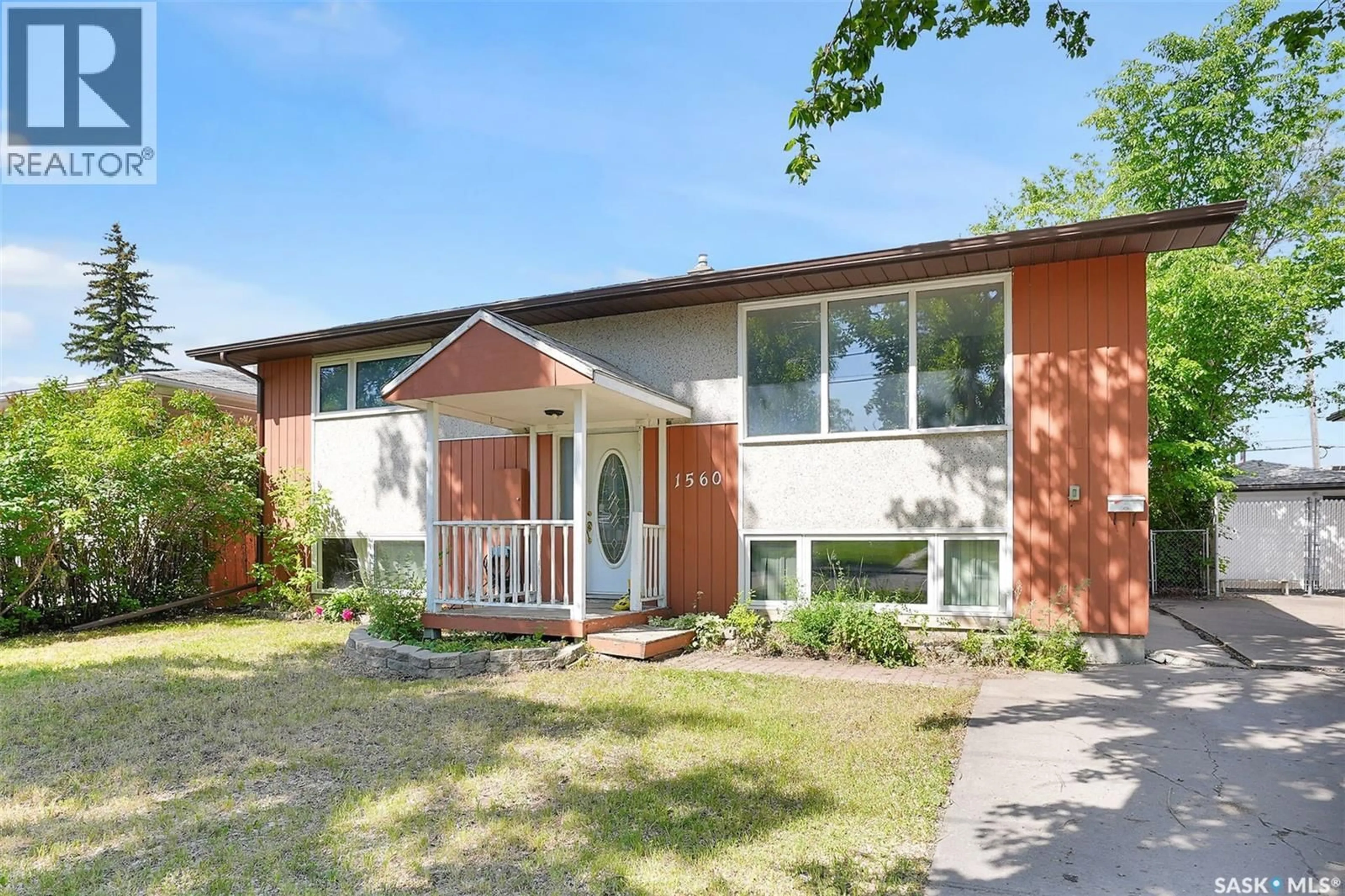 Home with brick exterior material, street for 1560 ROTHWELL STREET, Regina Saskatchewan S4N2B6