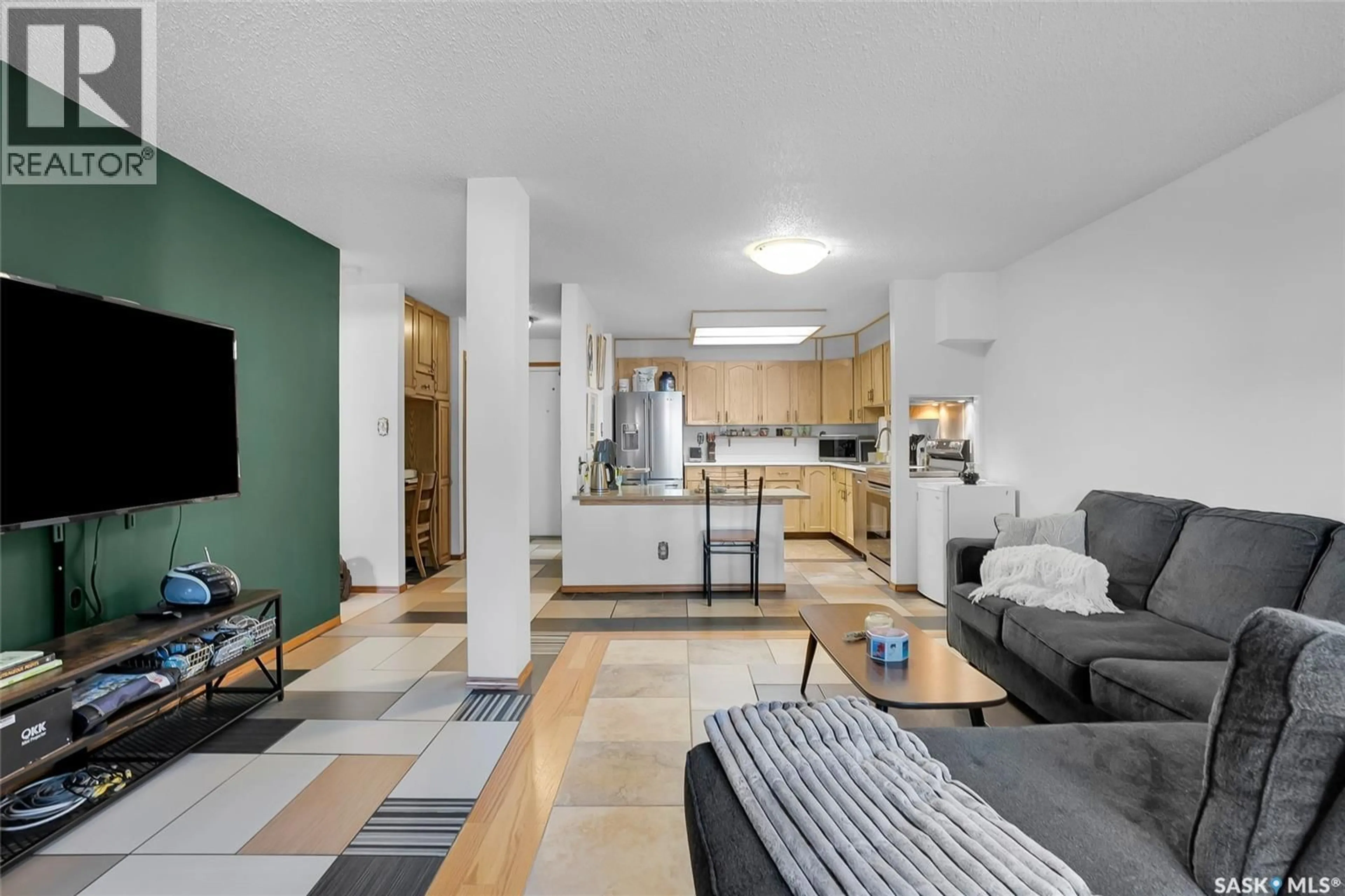 Living room with furniture, unknown for N - 107 525 5TH AVENUE, Saskatoon Saskatchewan S7K2R1