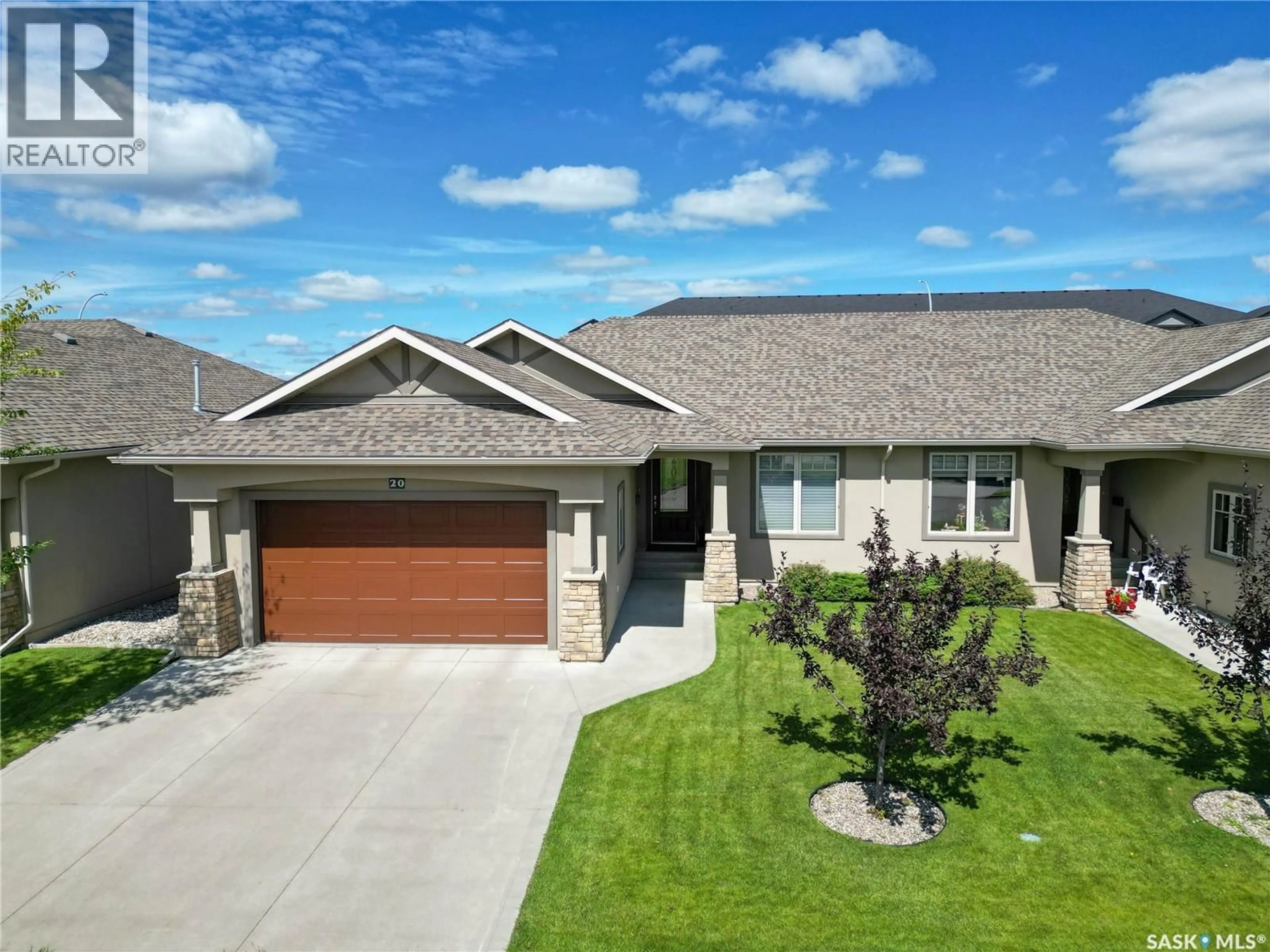 Home with brick exterior material, street for 20 - 2805 LAKEVIEW DRIVE, Prince Albert Saskatchewan S6W0A4