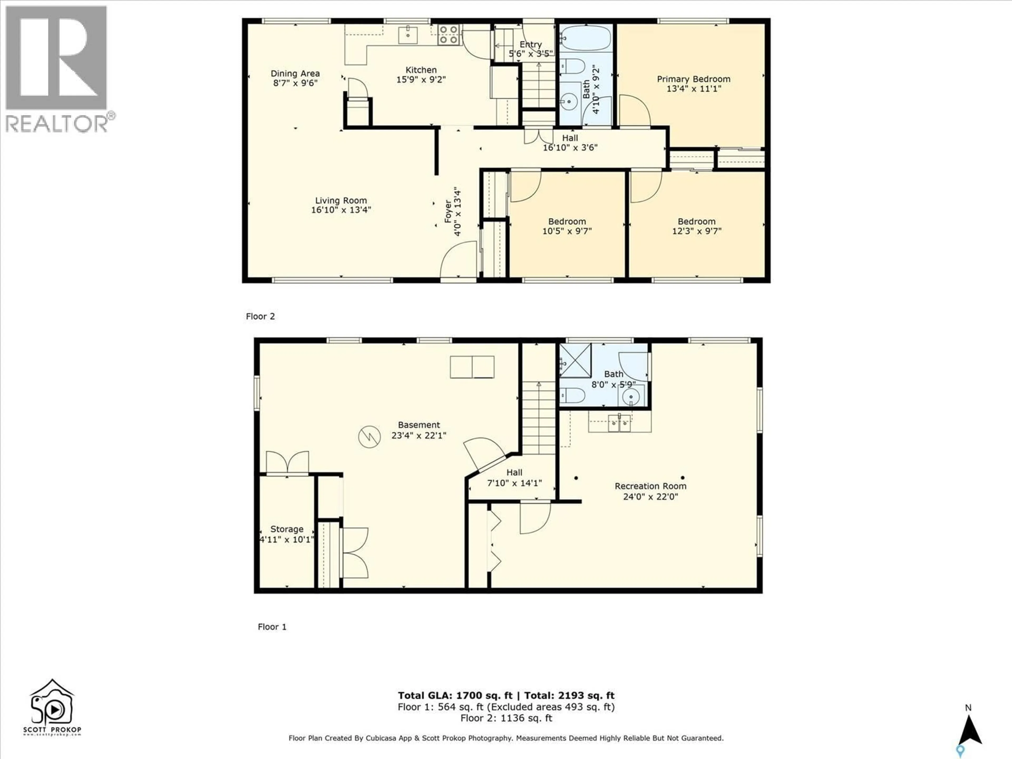 Floor plan for 2431 DUFFERIN AVENUE, Saskatoon Saskatchewan S7J1C3