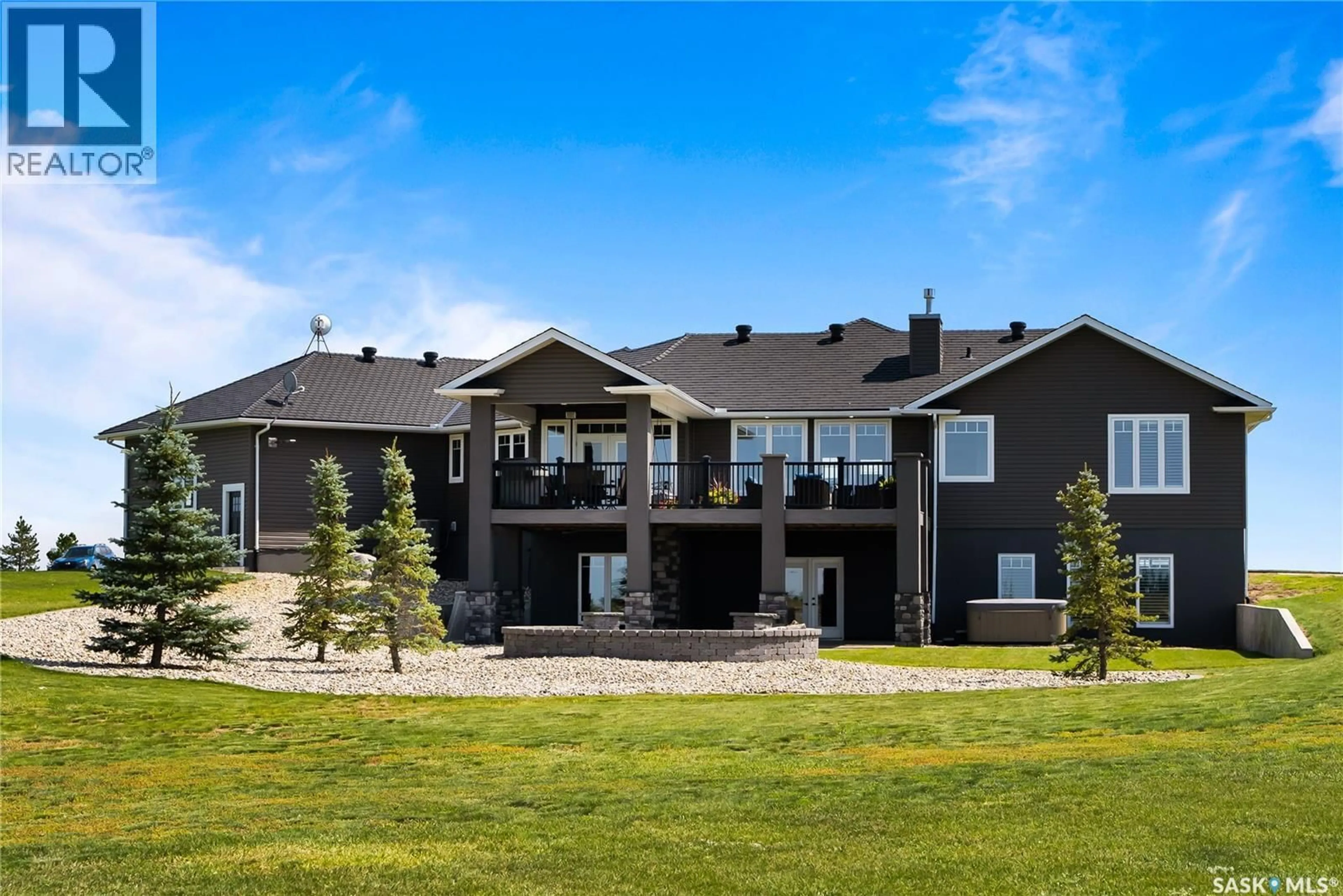 A pic from outside/outdoor area/front of a property/back of a property/a pic from drone, mountain view for BLACKBURN ACREAGE, Estevan Rm No. 5 Saskatchewan S4A2L7