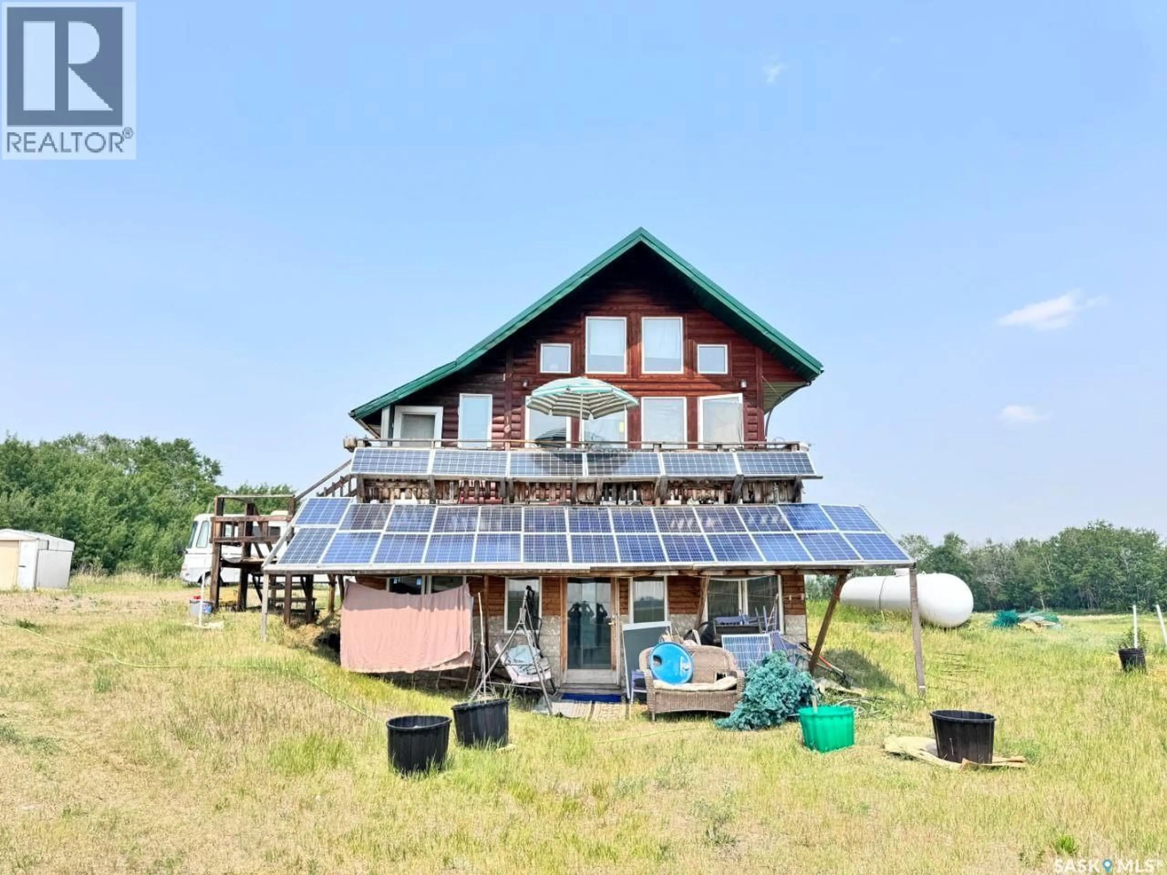 A pic from outside/outdoor area/front of a property/back of a property/a pic from drone, building for BLAINE LAKE, Blaine Lake Rm No. 434 Saskatchewan S0J1R0