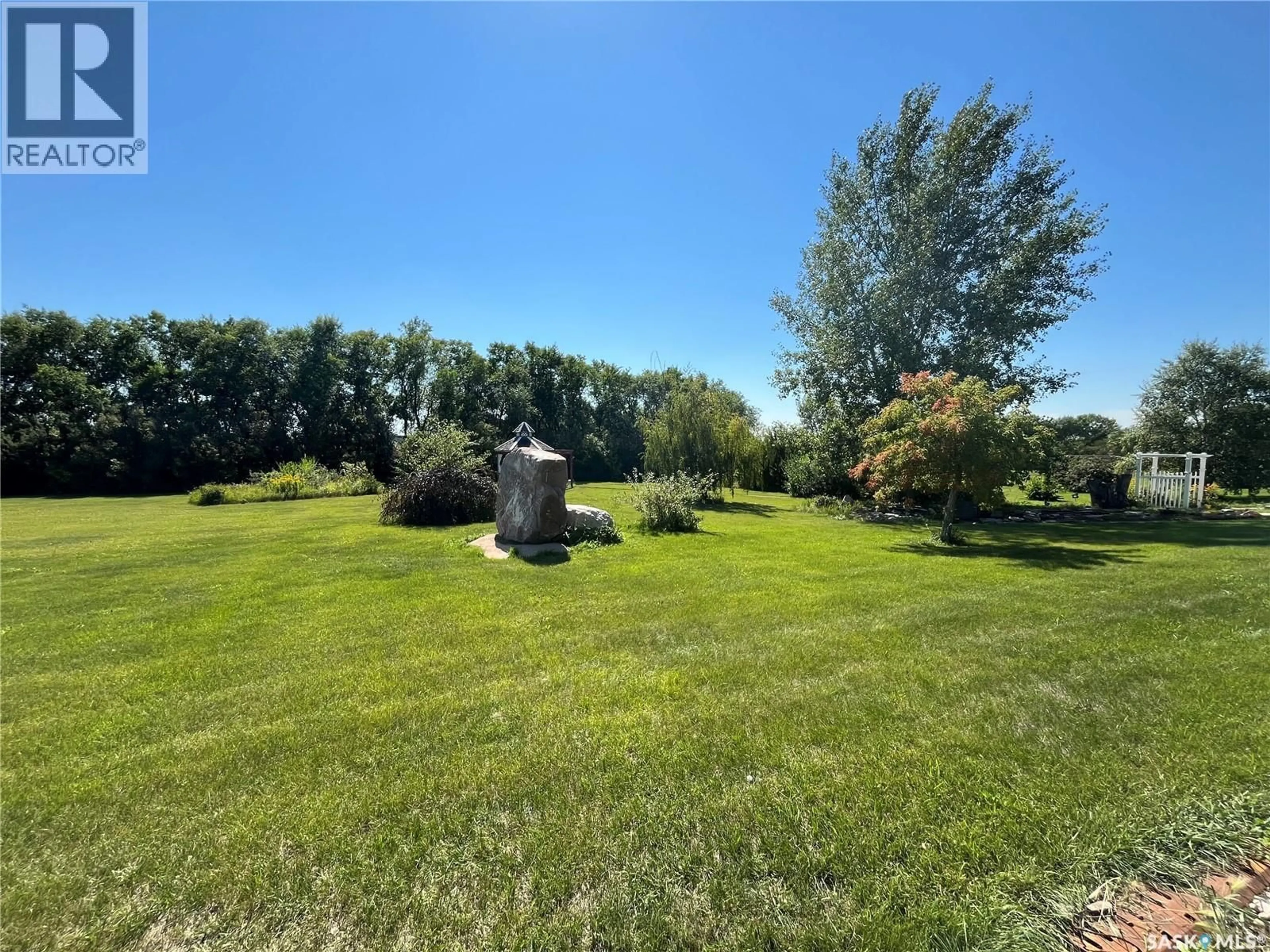 A pic from outside/outdoor area/front of a property/back of a property/a pic from drone, water/lake/river/ocean view for FOWELL ACREAGE, Rocanville Rm No. 151 Saskatchewan S0A3L0